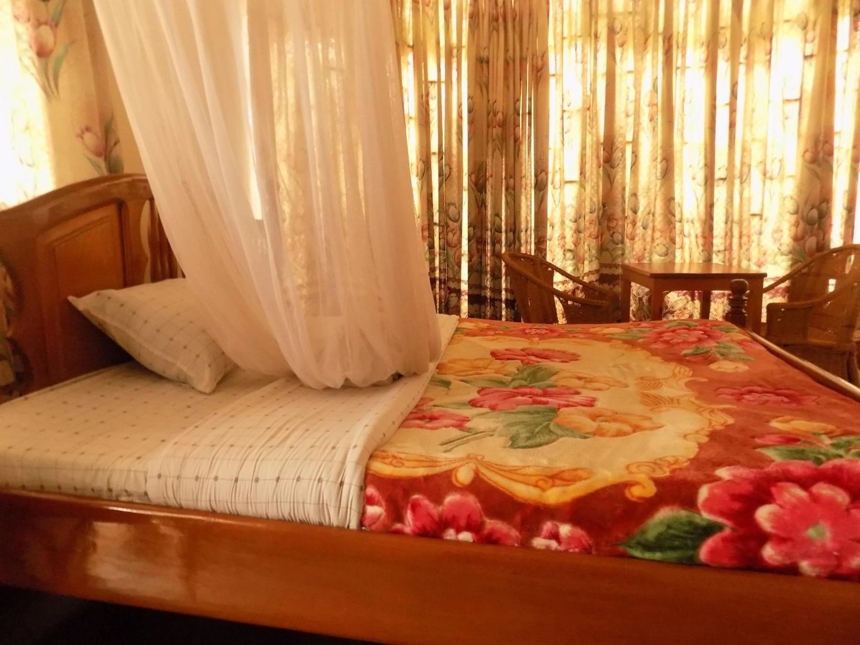 Bed in Meliva Guest House Mbarara