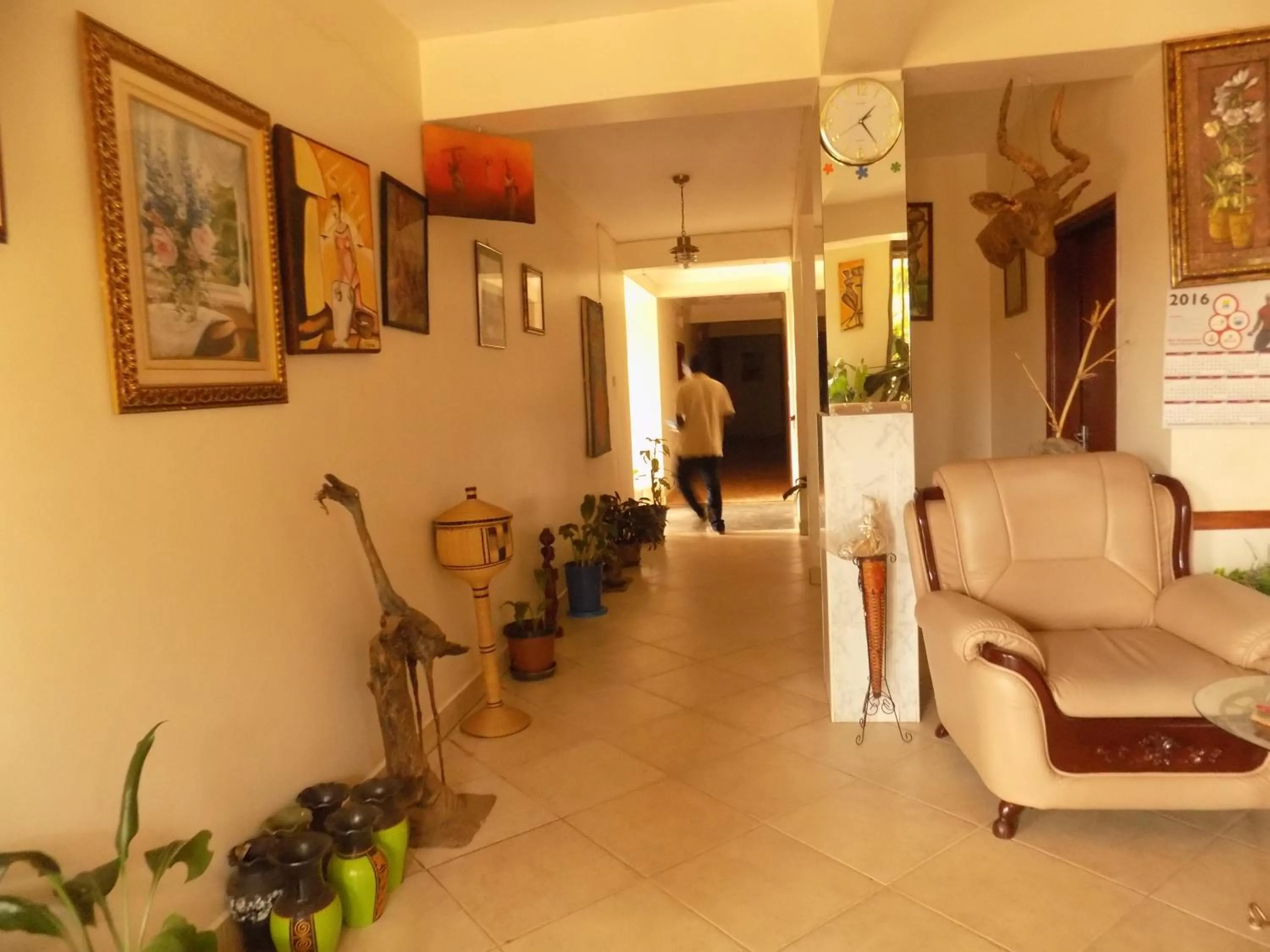 Lobby or reception in Meliva Guest House Mbarara