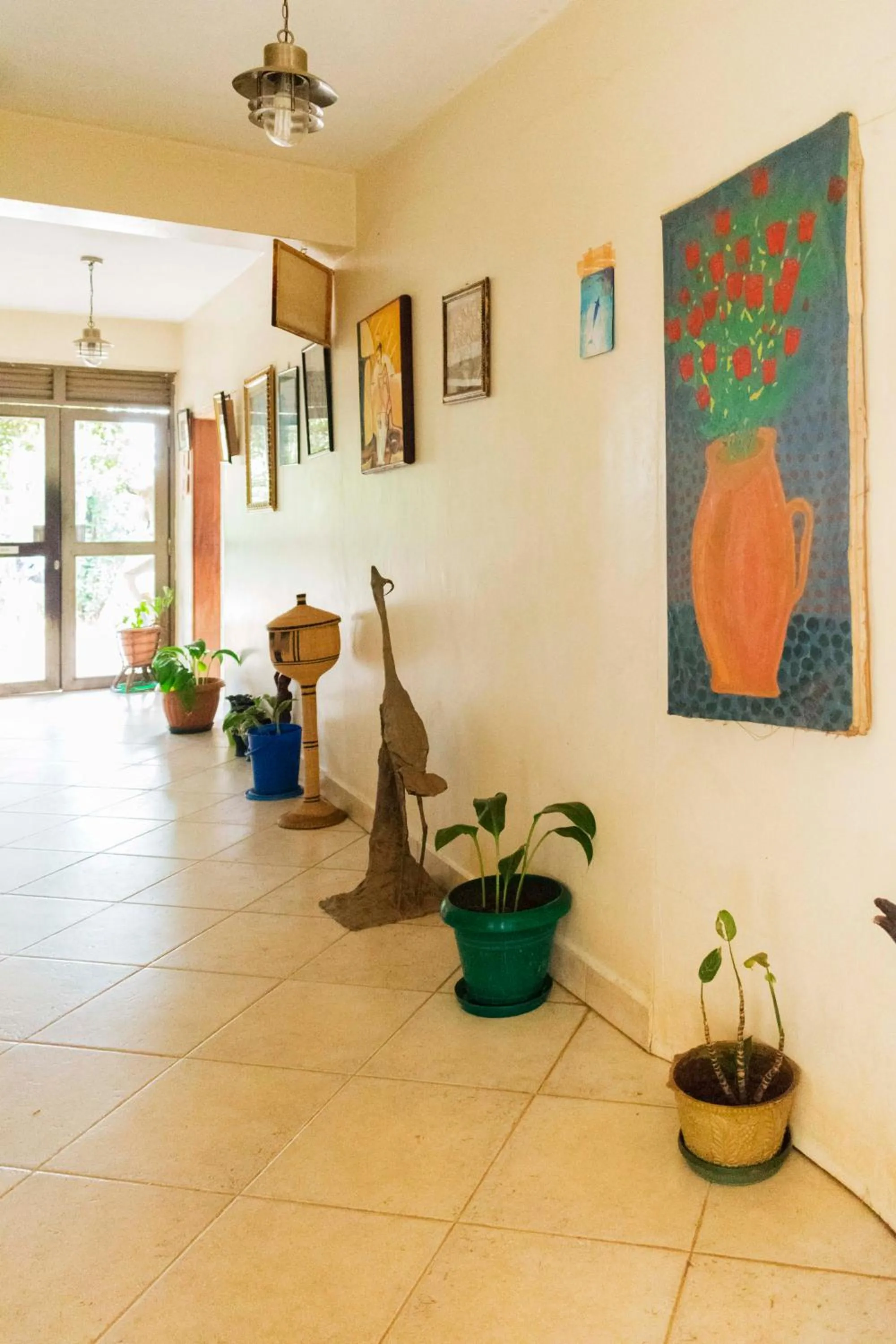 Lobby or reception in Meliva Guest House Mbarara