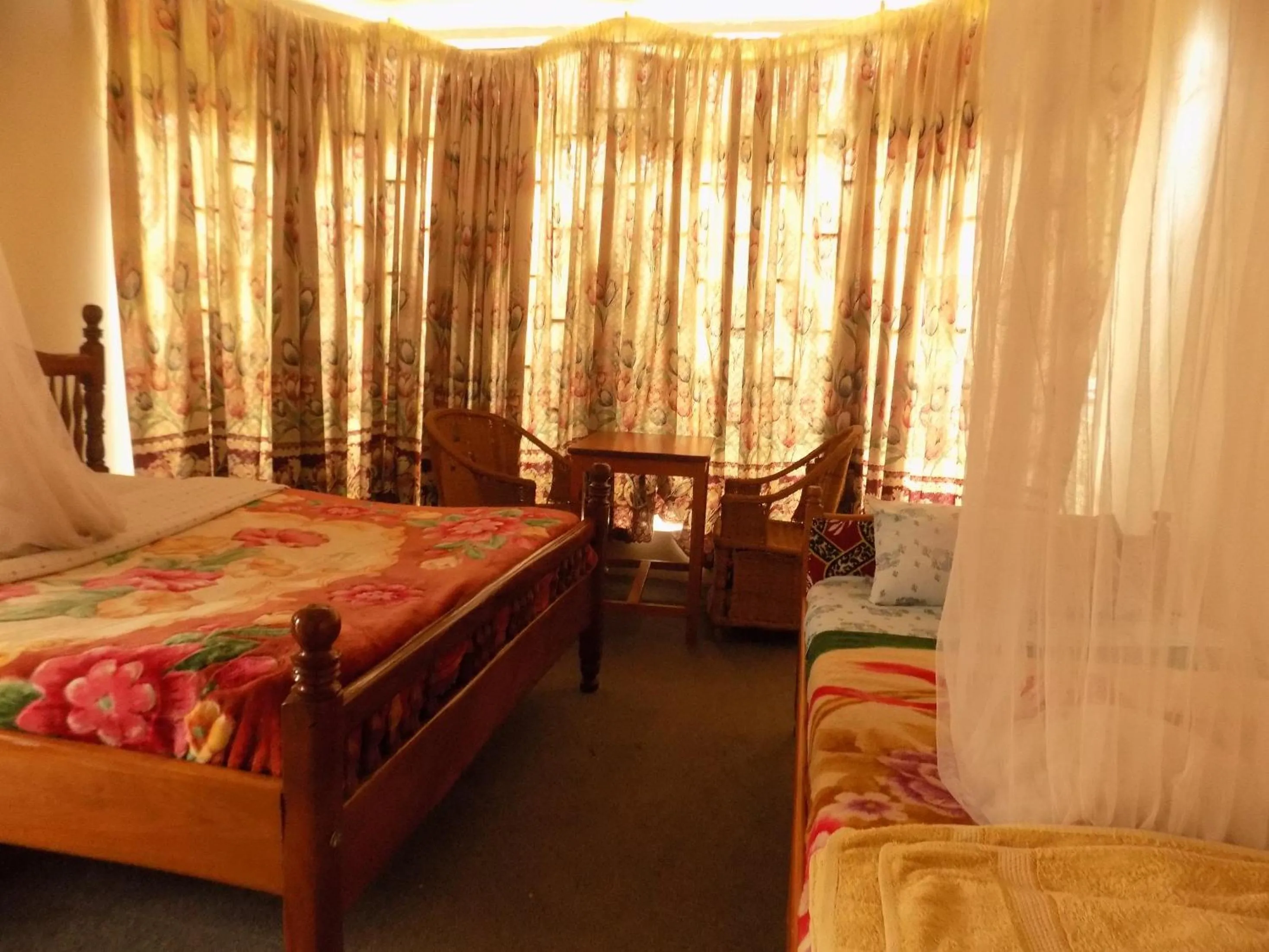 Bed in Meliva Guest House Mbarara
