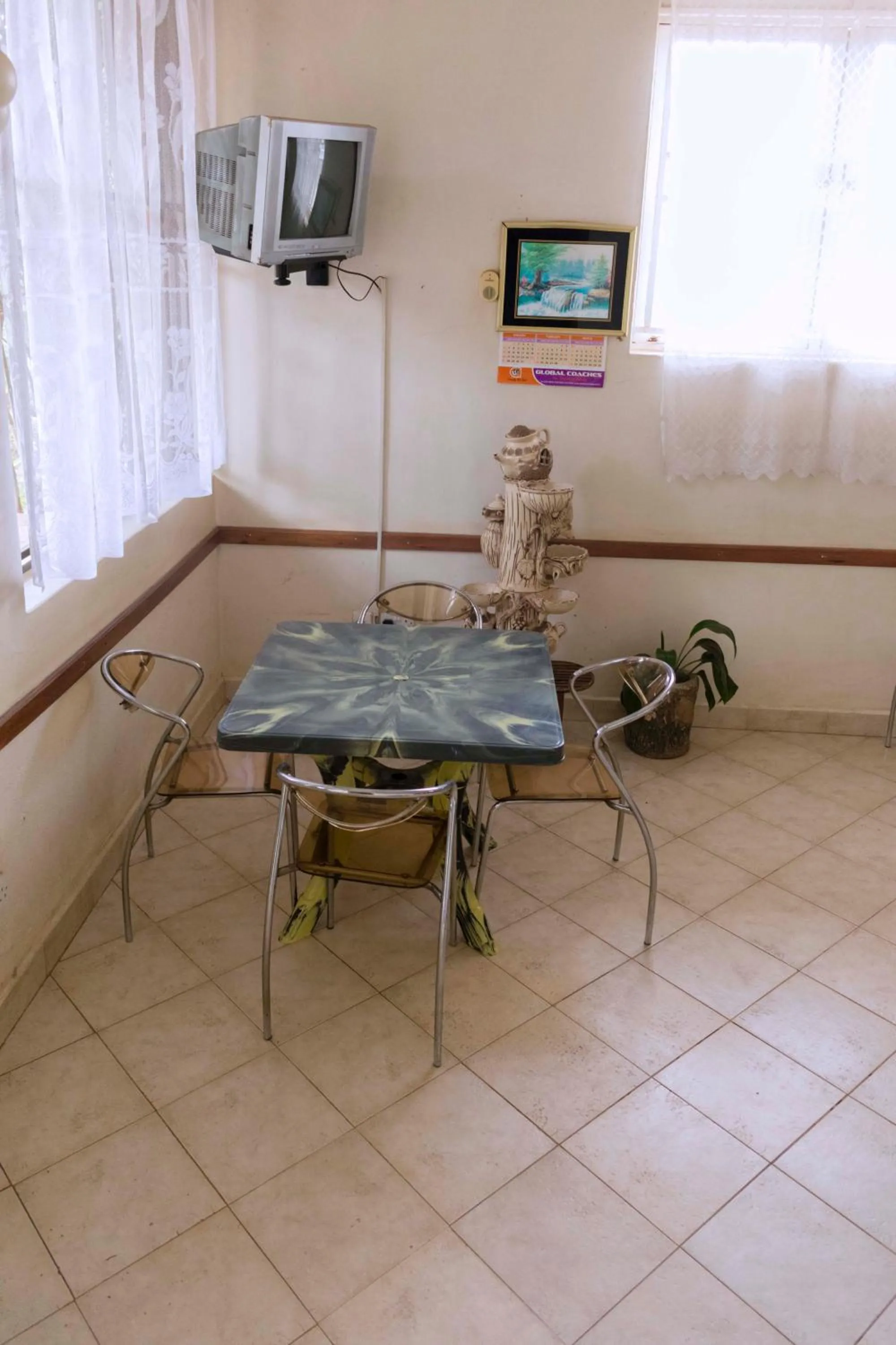 Seating area in Meliva Guest House Mbarara