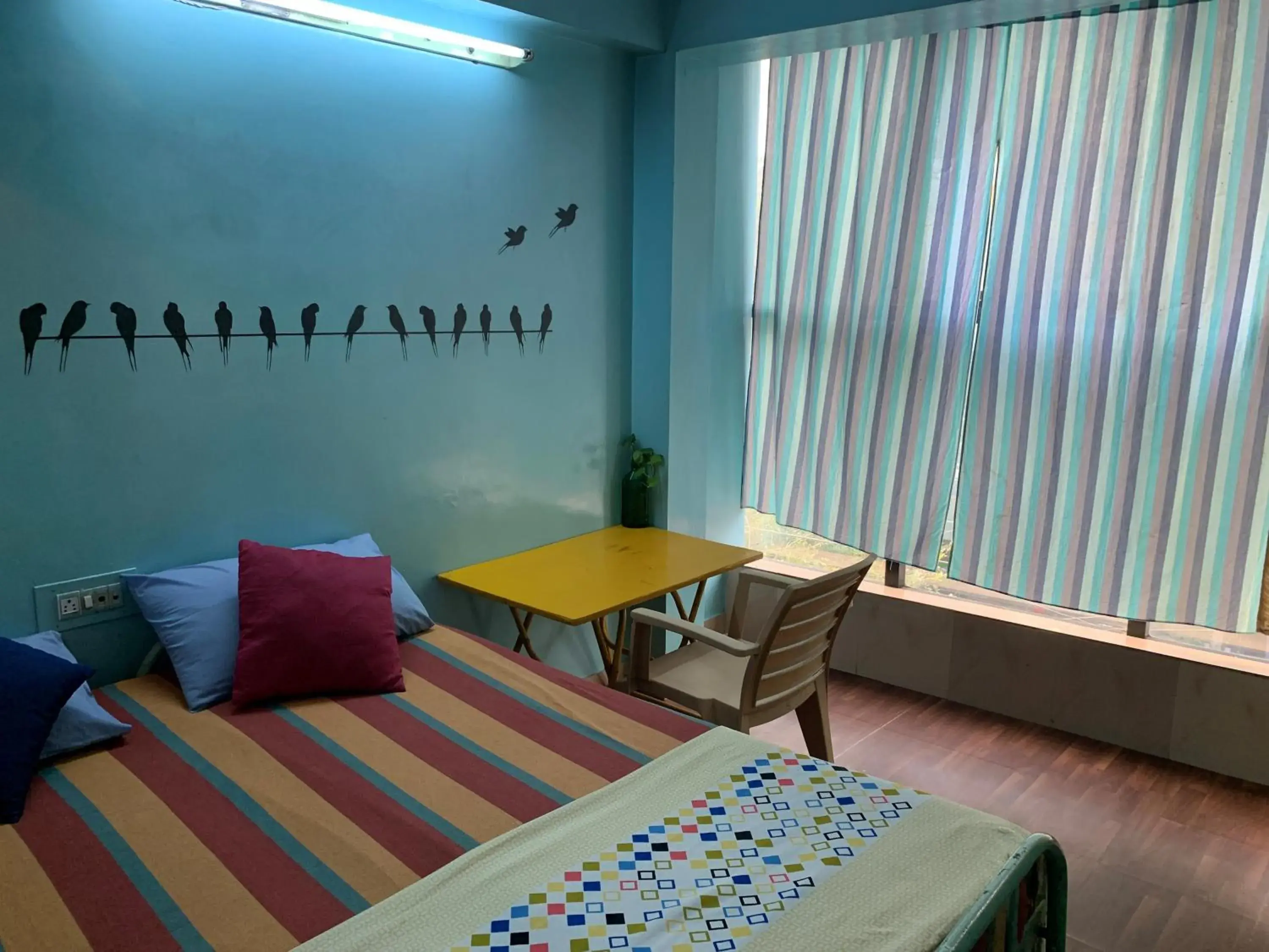 Bedroom, Bed in The Little Blue Window Hostel Bedroom, Bed in The Little Blue Window Hostel