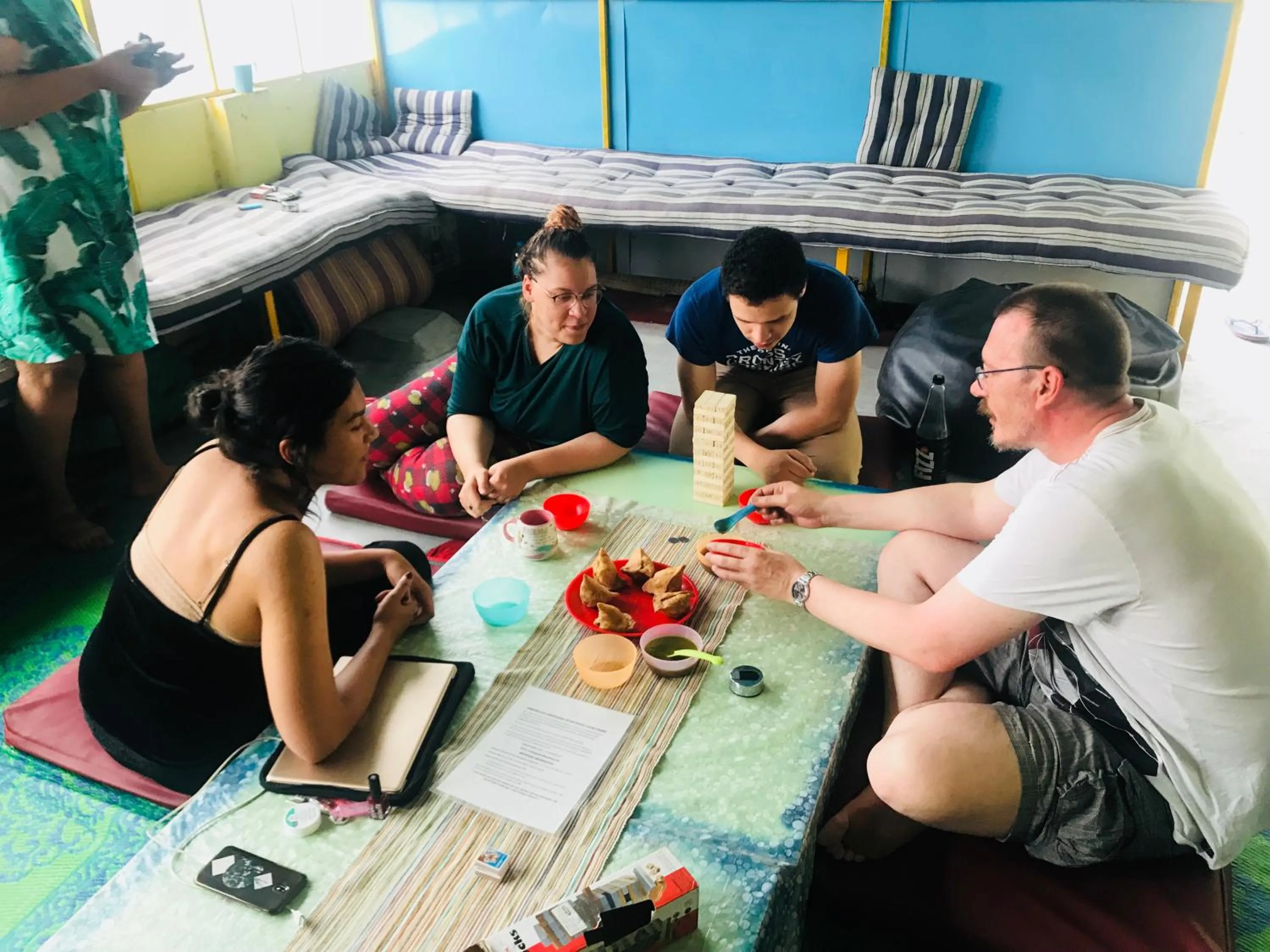 Game Room in The Little Blue Window Hostel