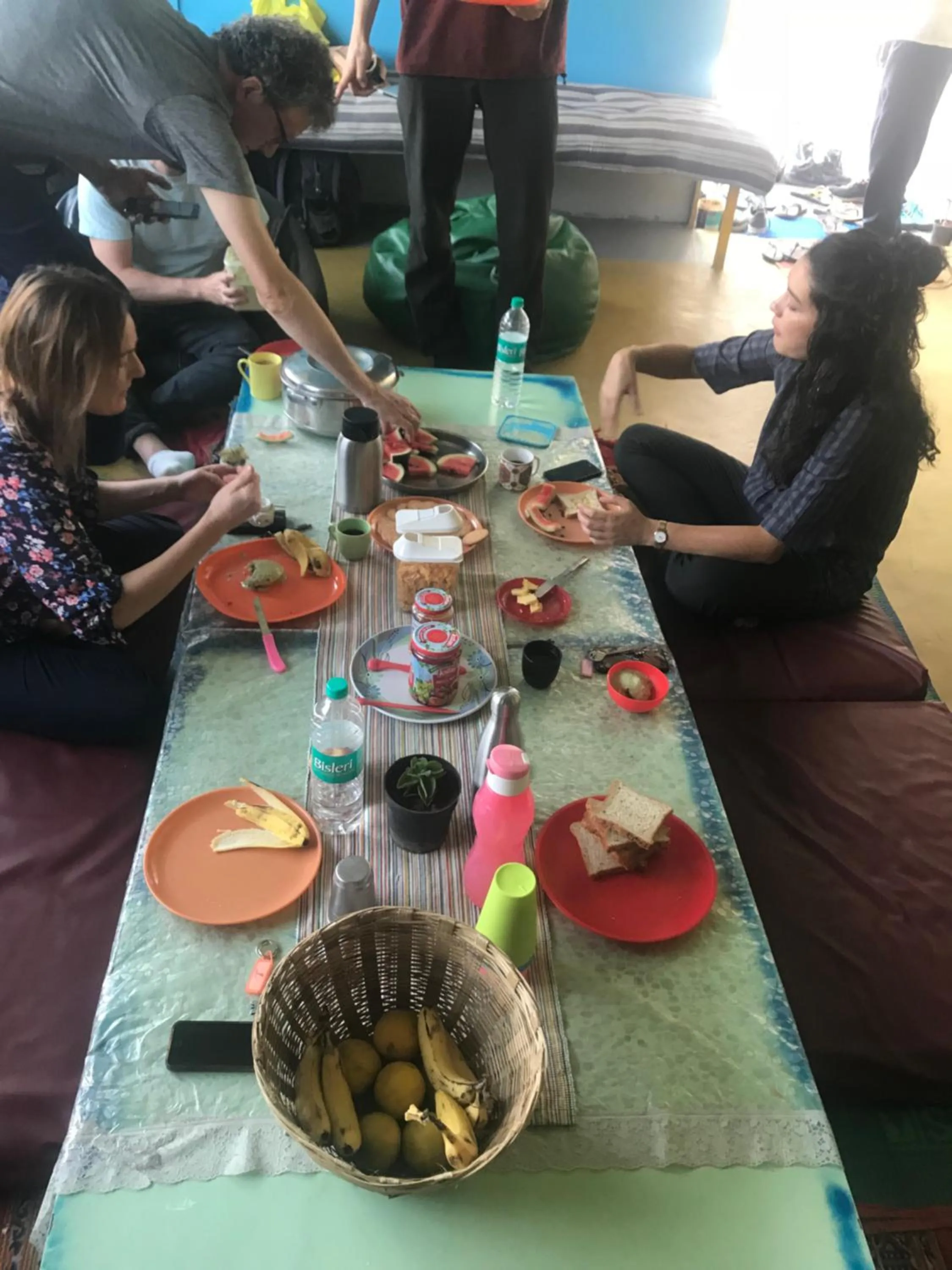 Food close-up in The Little Blue Window Hostel