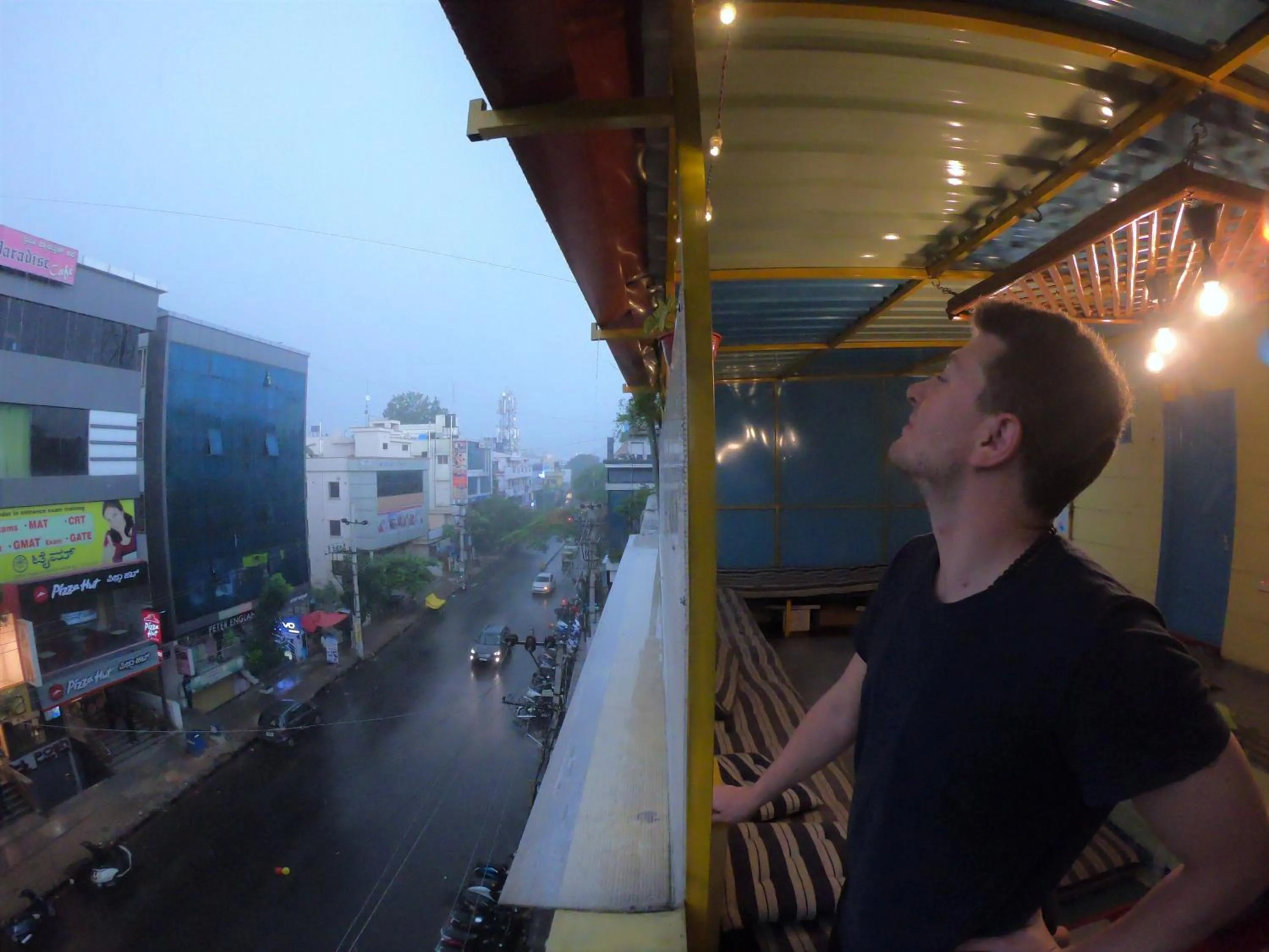 Balcony/Terrace in The Little Blue Window Hostel