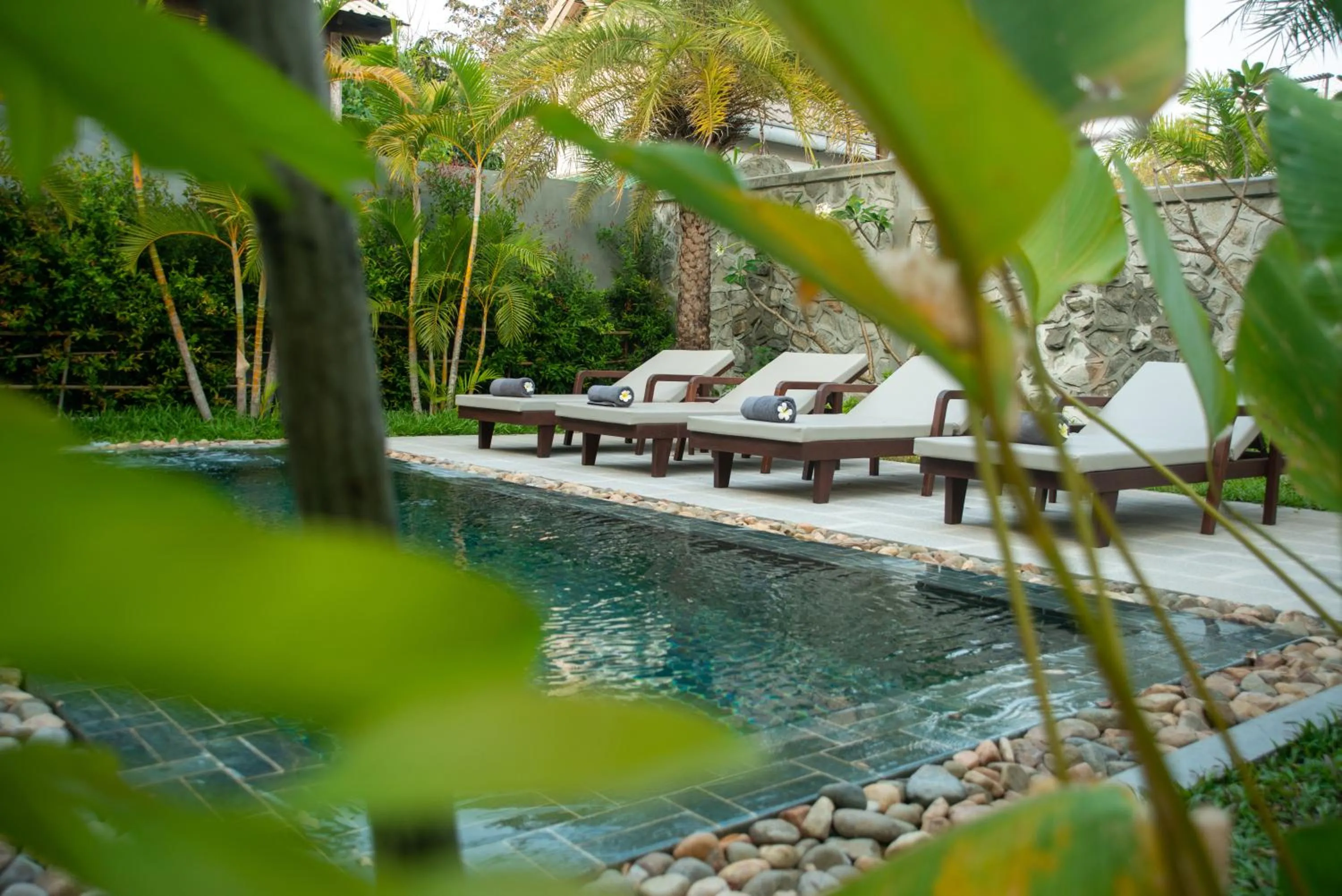 Swimming pool in Le Chanthou Boutique