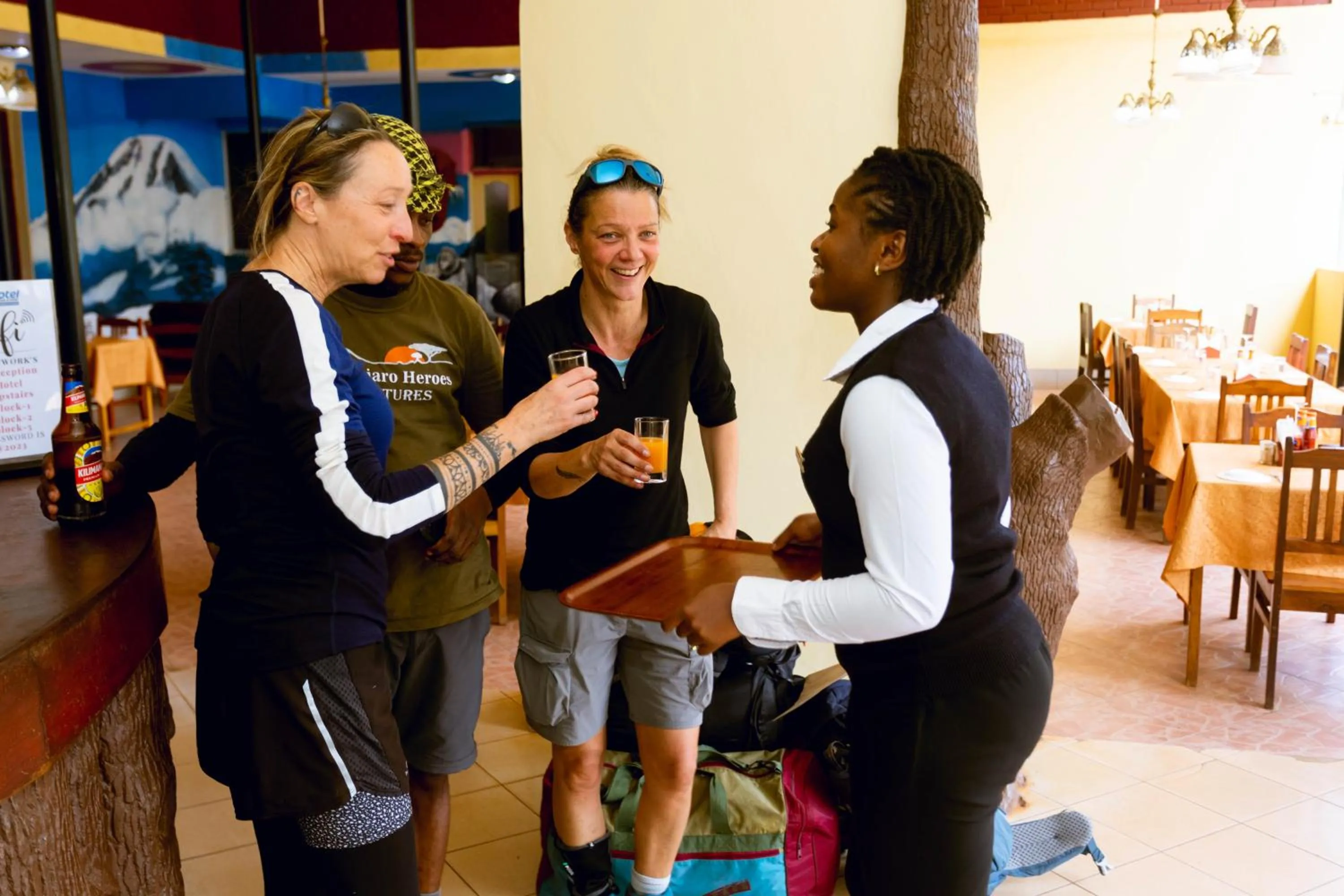 Lobby or reception in Keys Hotel Mbokomu Branch