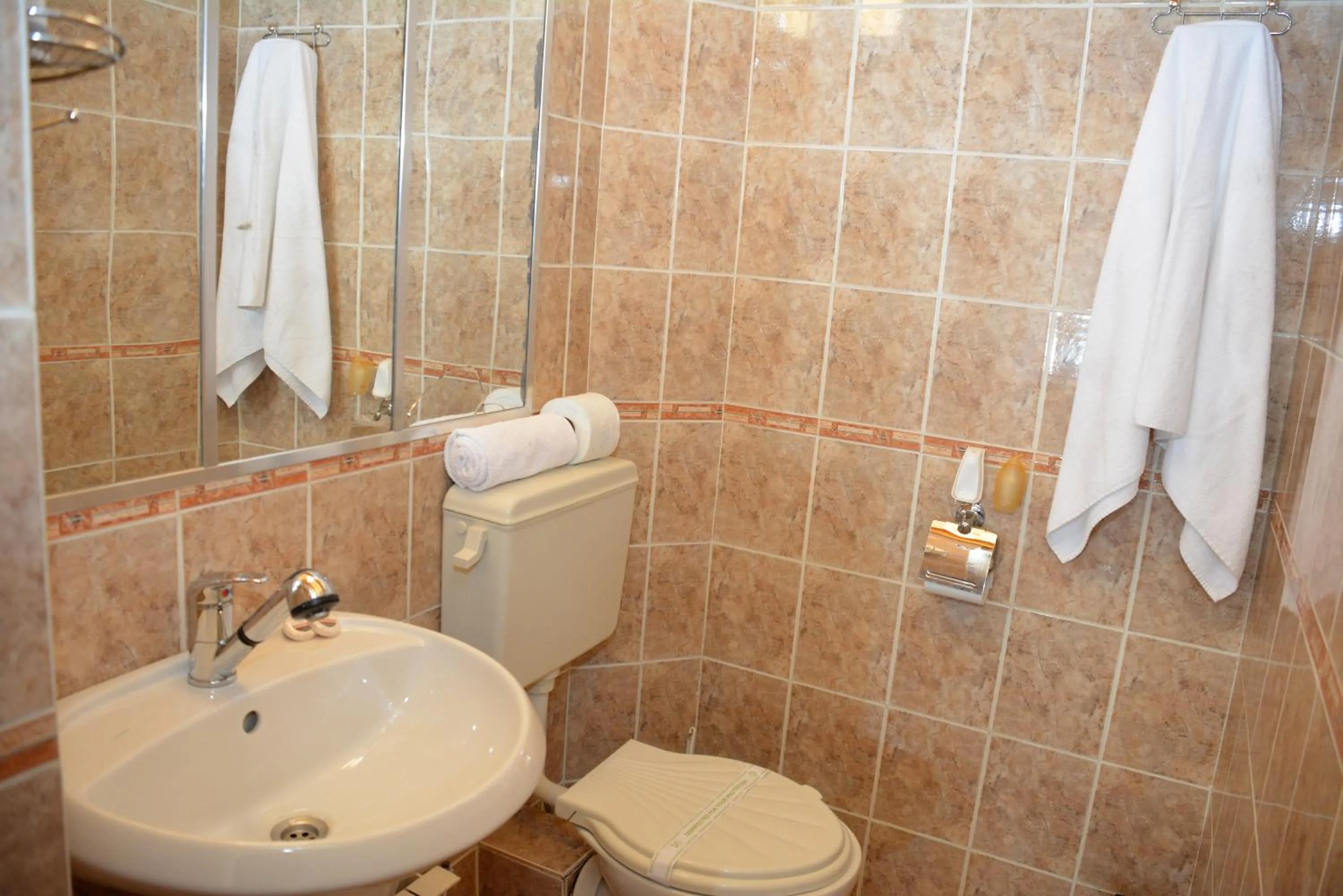 Bathroom in Trenchova Guest House