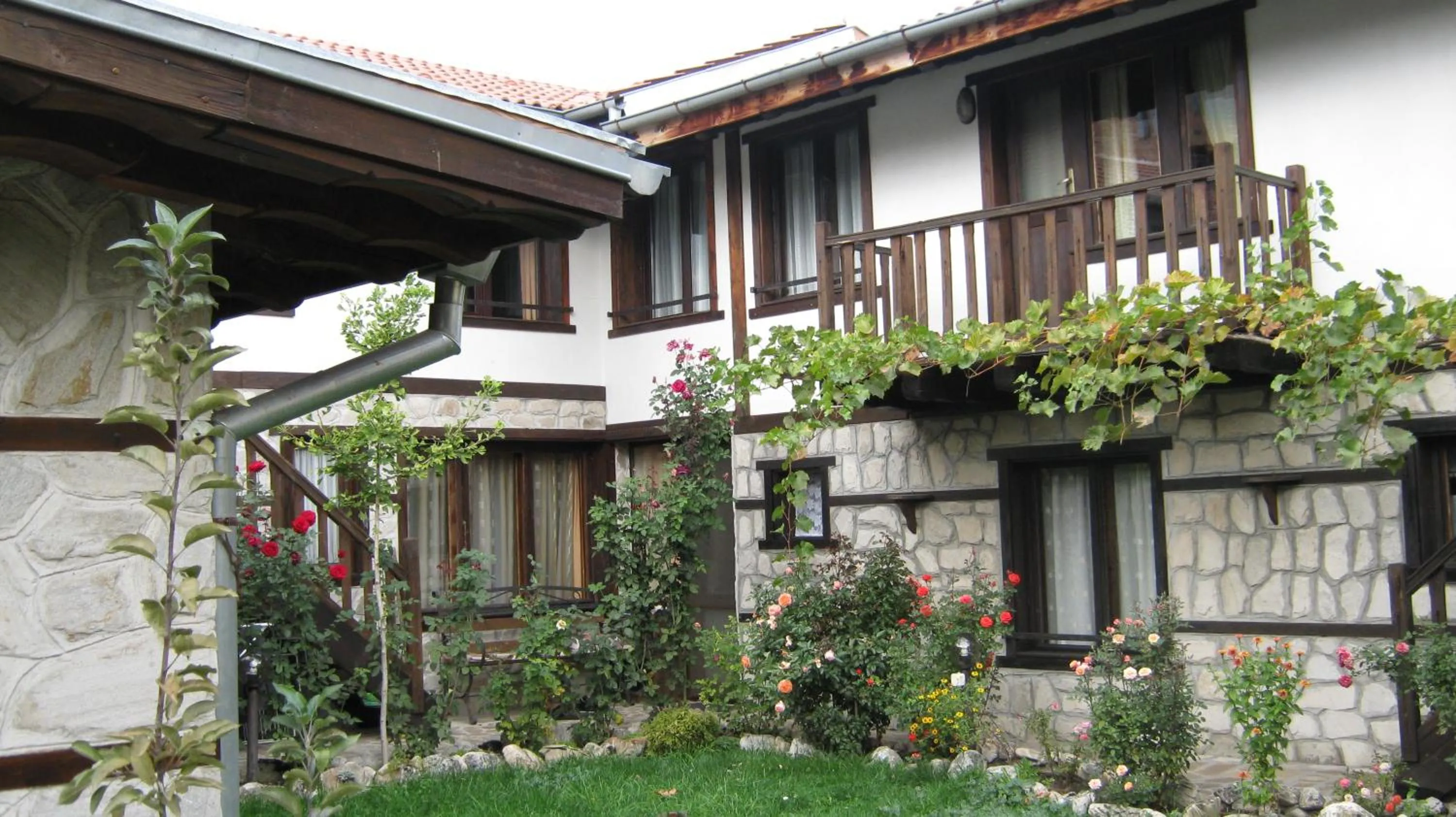 Patio in Trenchova Guest House