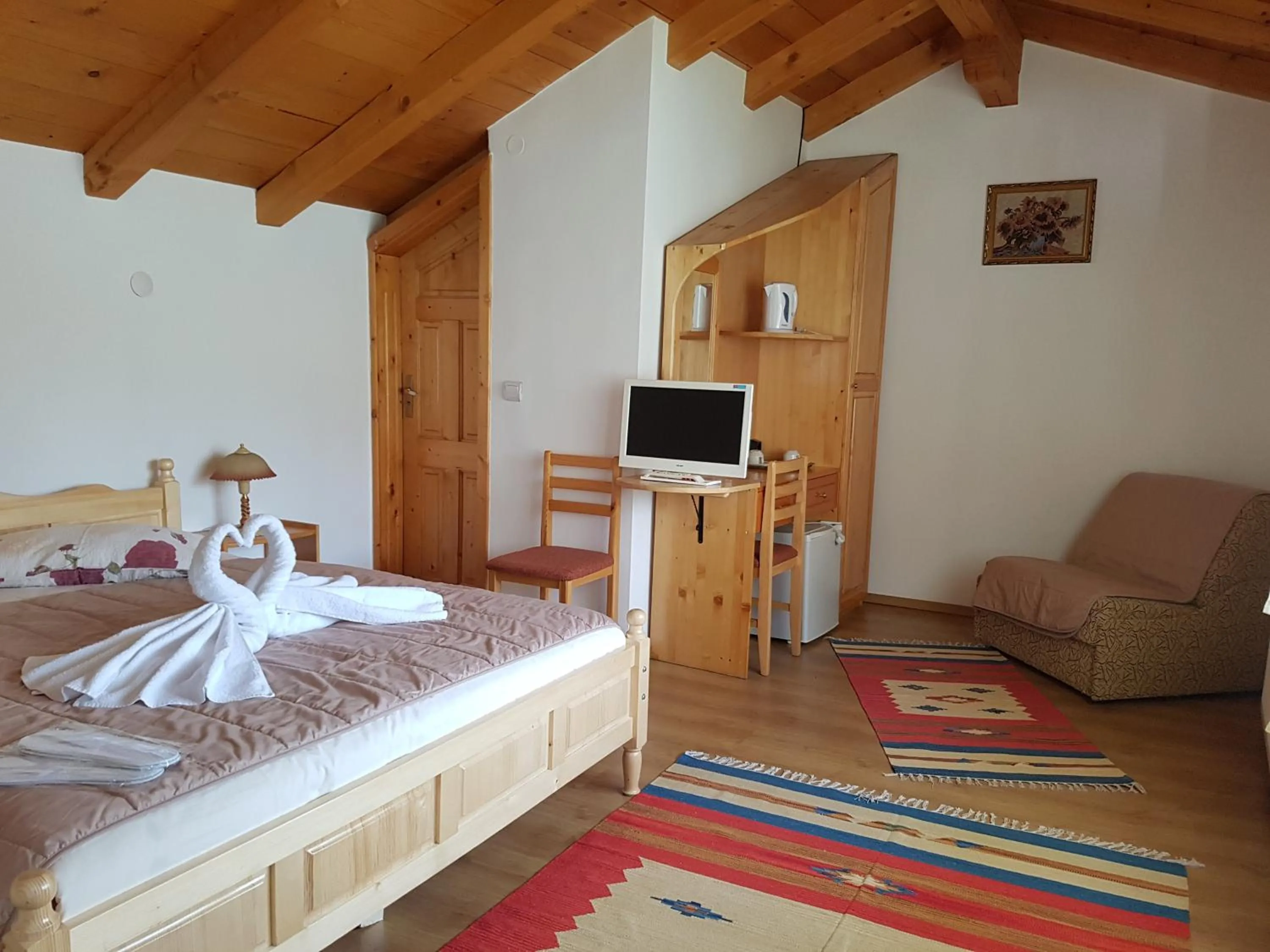 Bed in Trenchova Guest House
