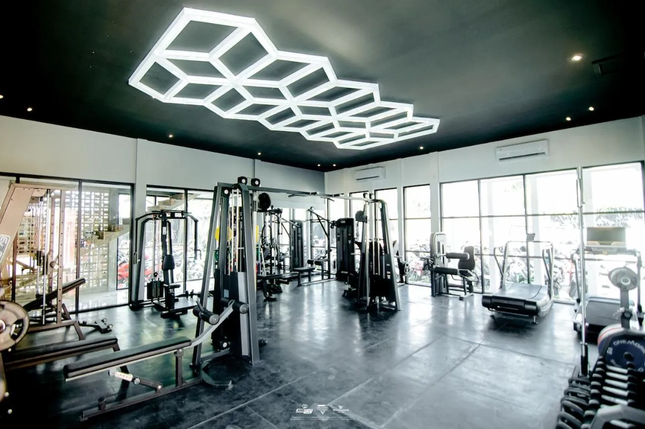 Fitness centre/facilities in Front One Hotel Purwodadi