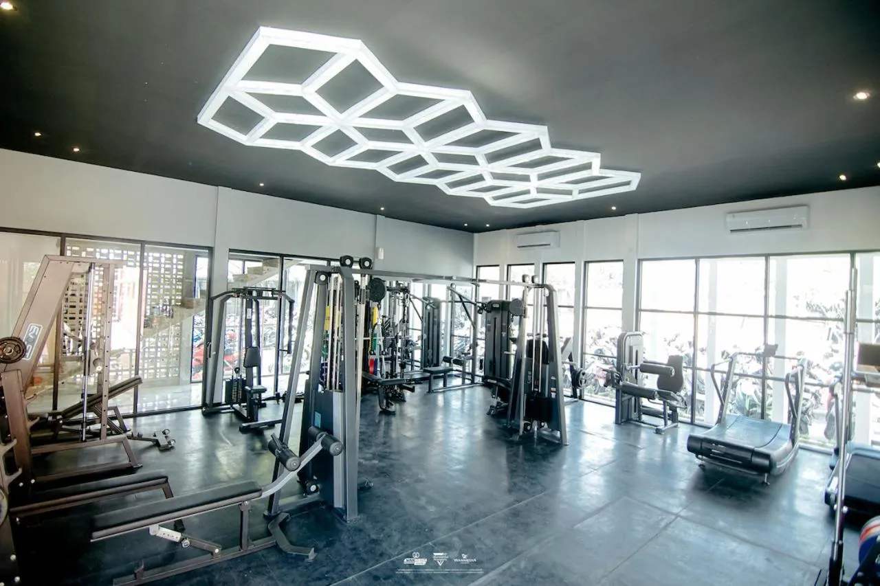 Fitness centre/facilities in Front One Hotel Purwodadi