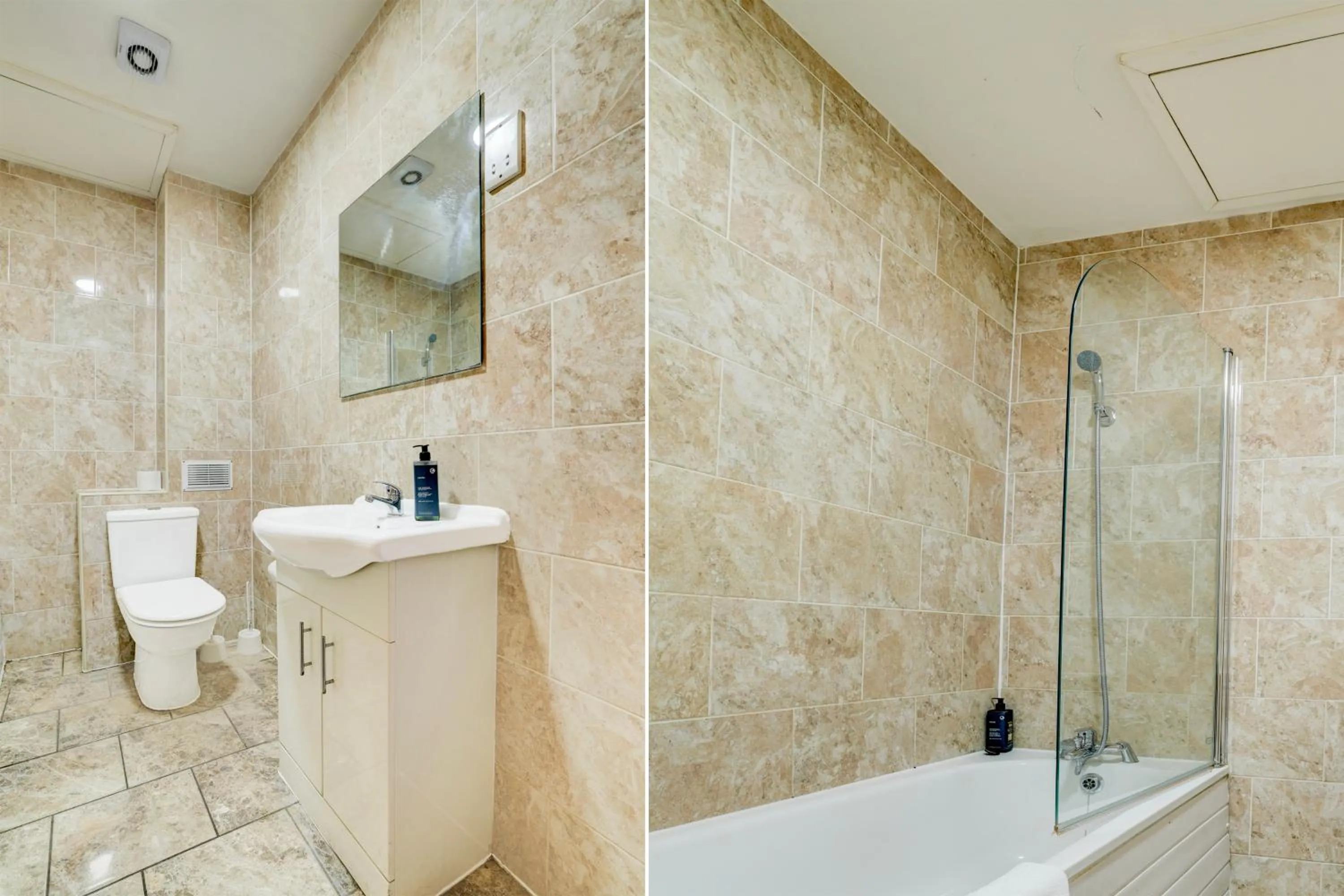 Bathroom in Belvilla Ilford Hill Hotel London