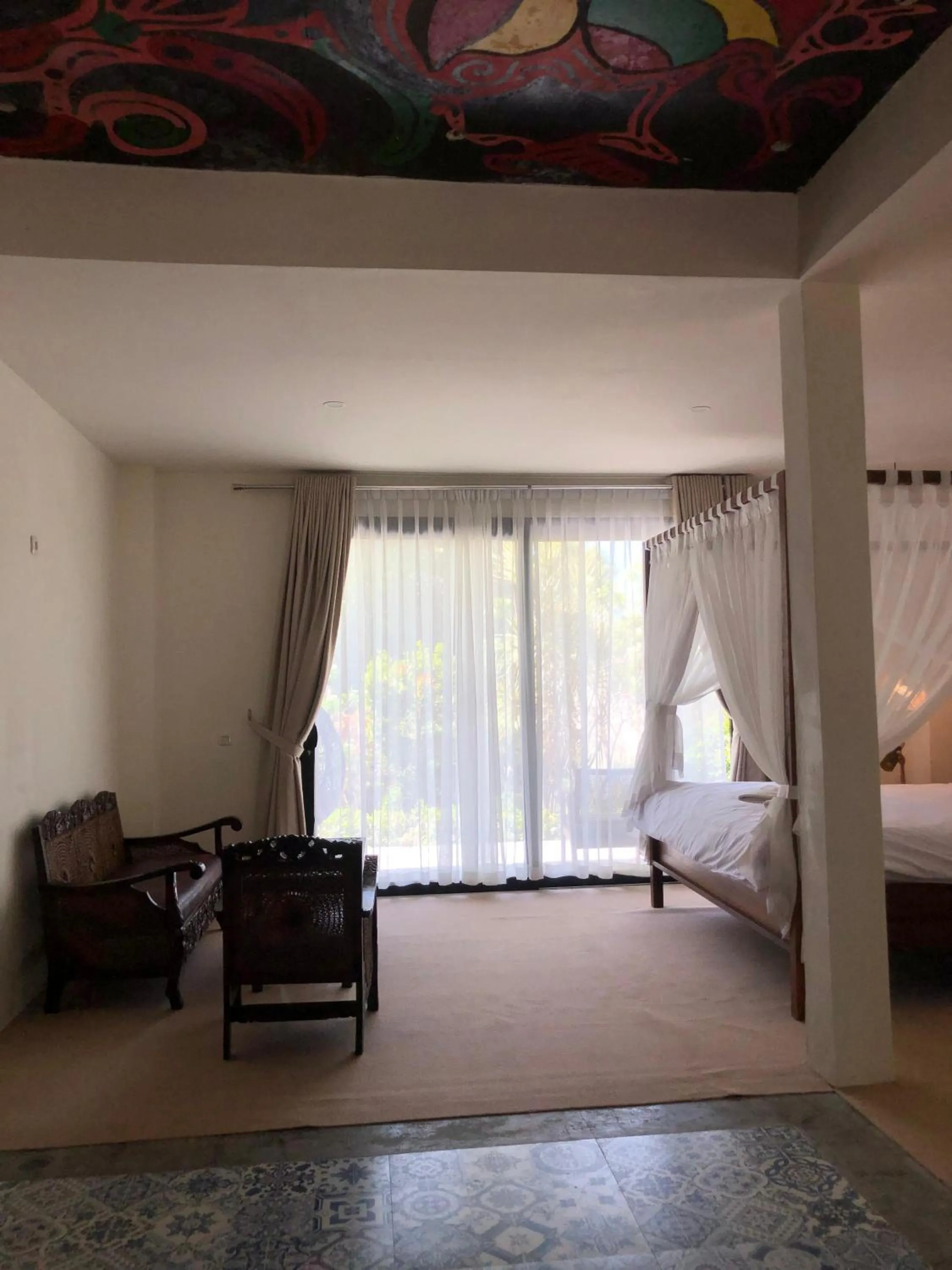 Bed in Casa Nemo Beach Resort & Spa