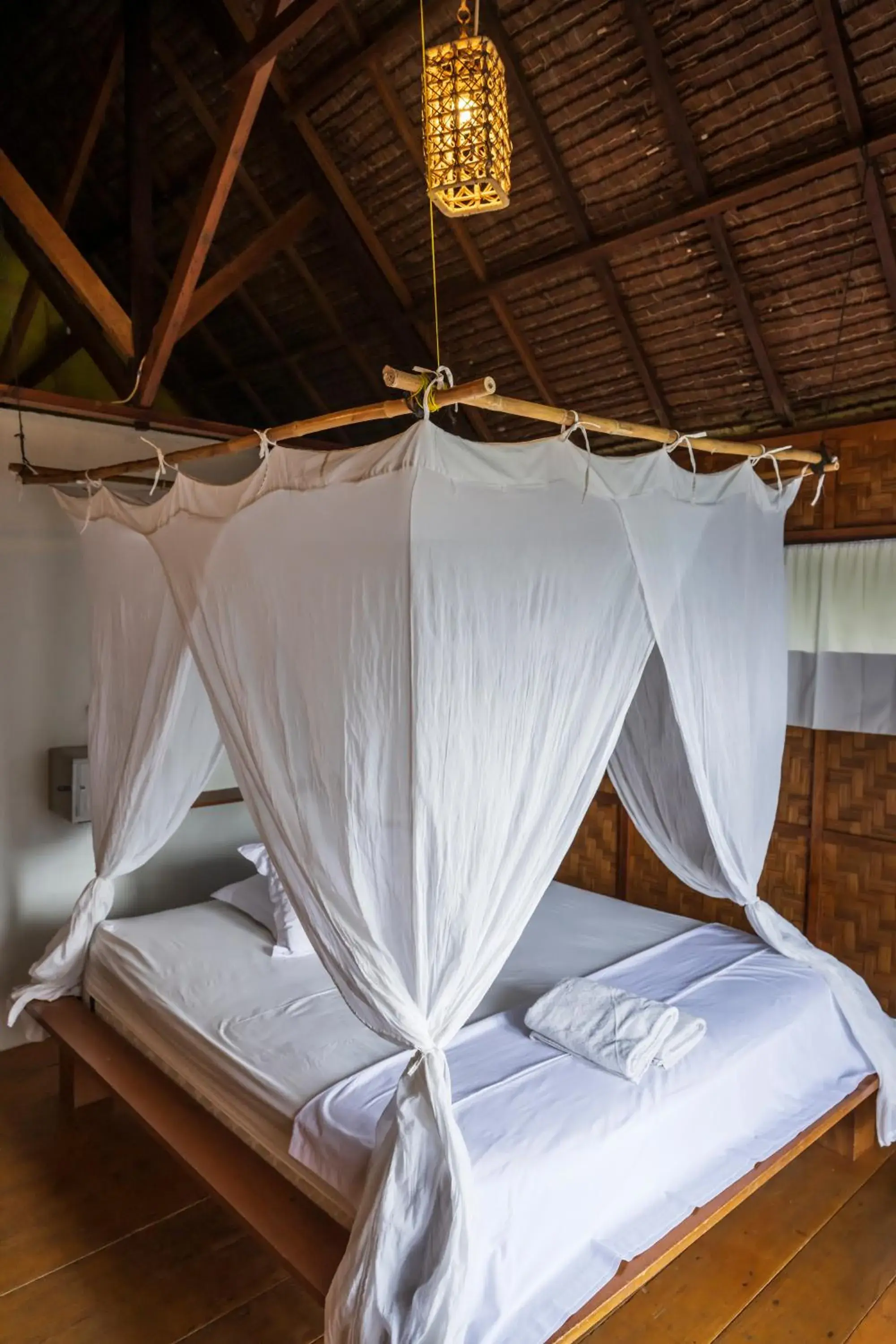 Bed in Casa Nemo Beach Resort & Spa Bed in Casa Nemo Beach Resort & Spa