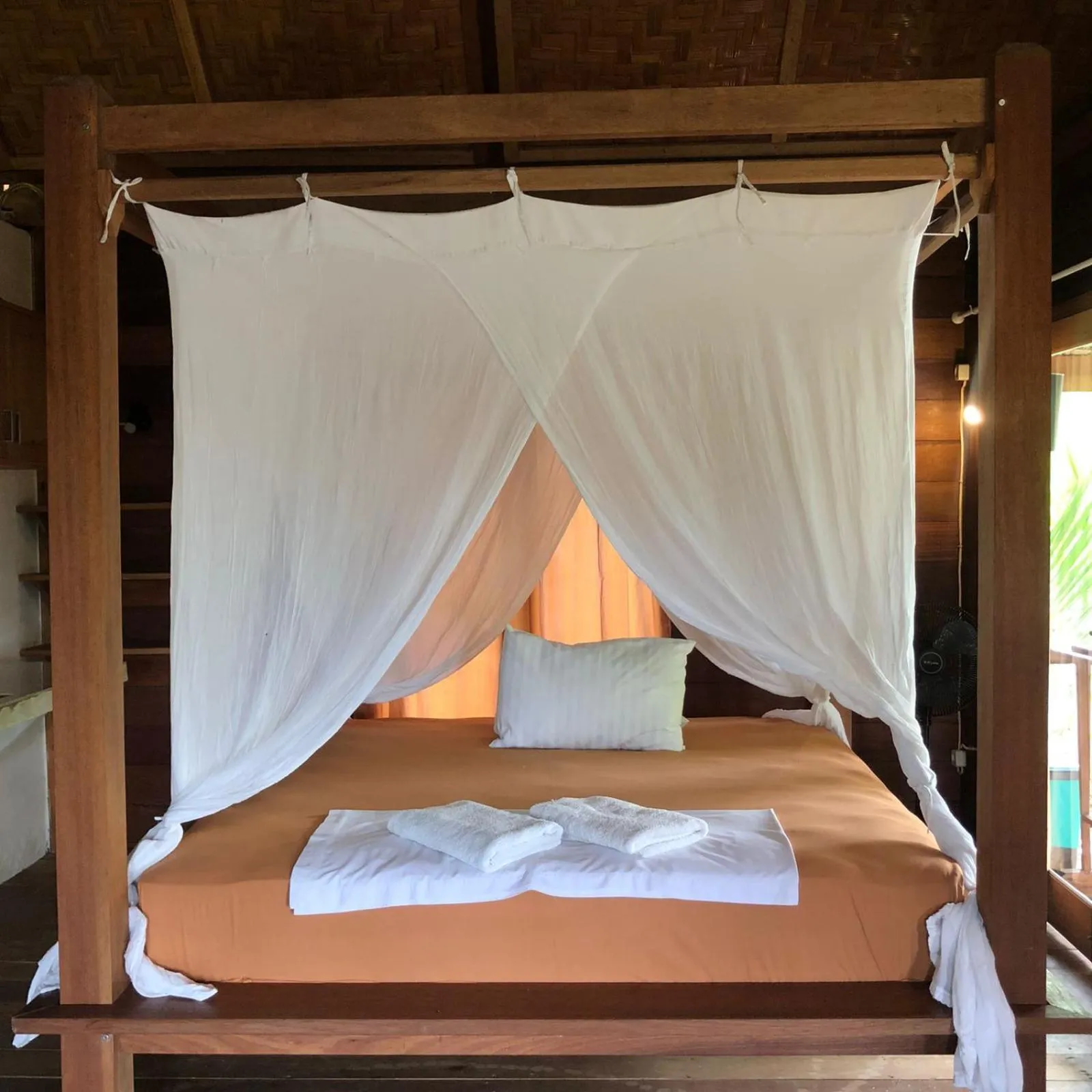 Bed in Casa Nemo Beach Resort & Spa