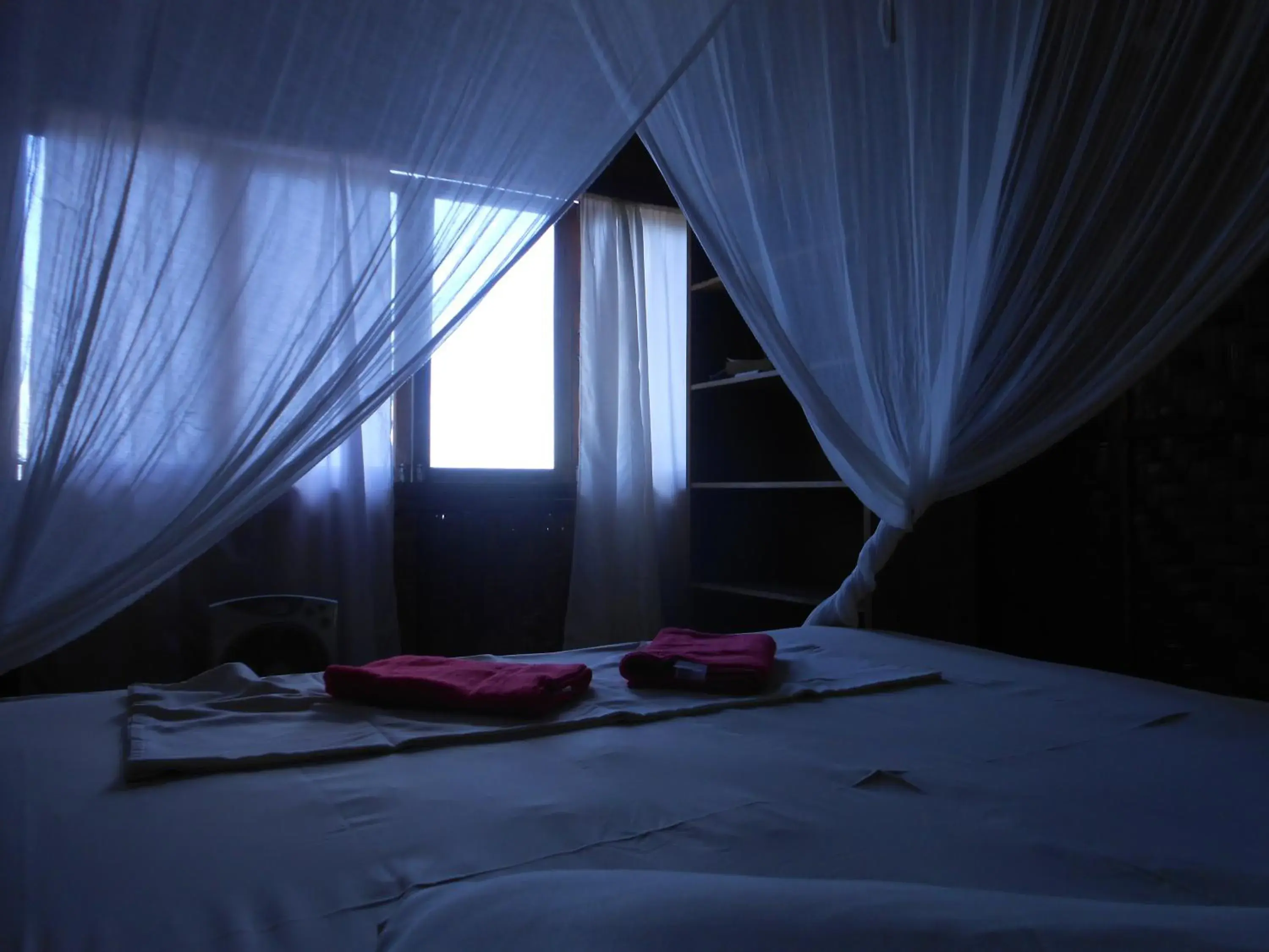 Bed in Casa Nemo Beach Resort & Spa Bed in Casa Nemo Beach Resort & Spa