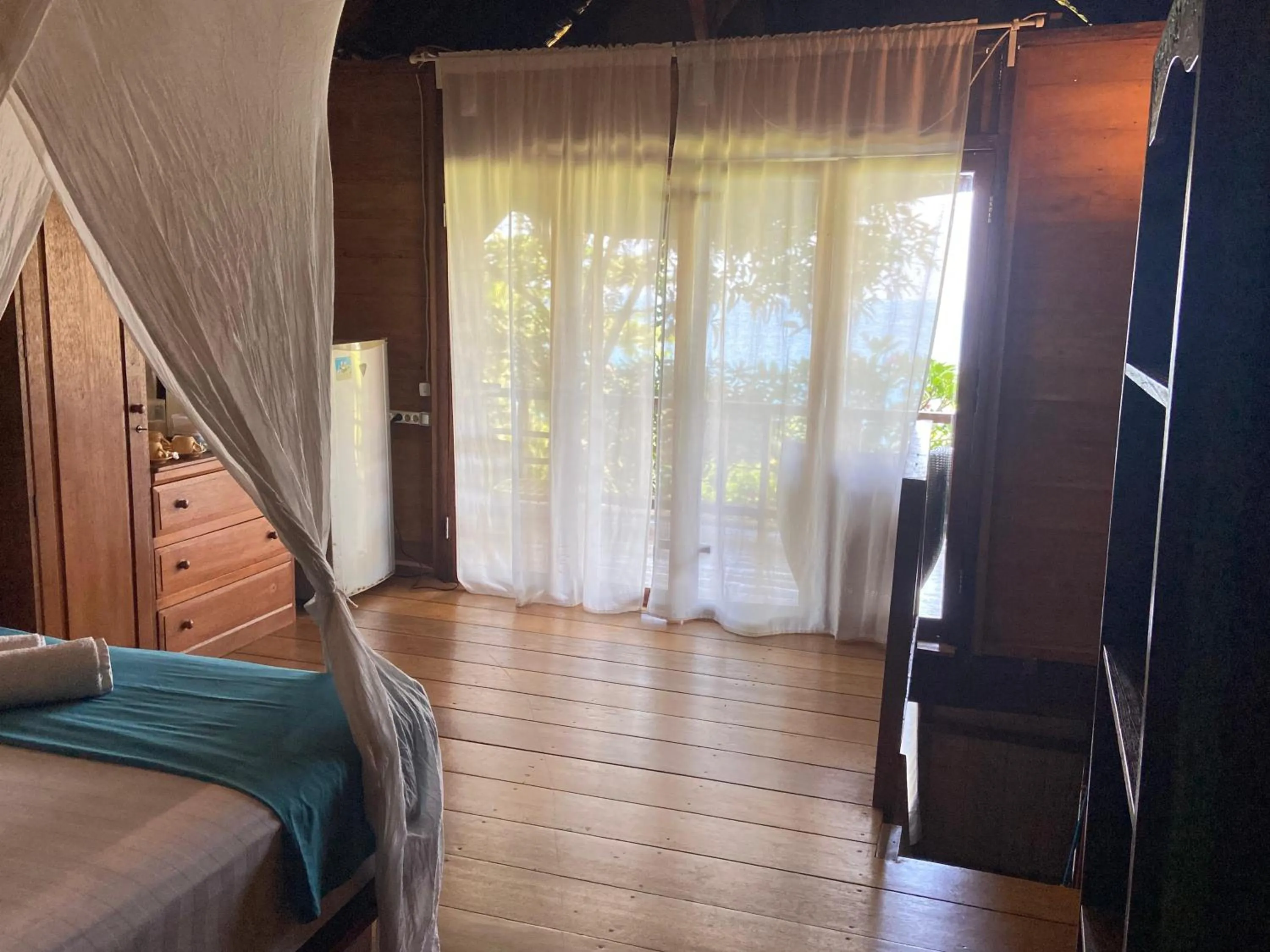 Bed in Casa Nemo Beach Resort & Spa