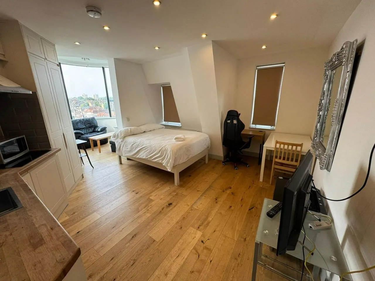 Bed in Forest House Hotel