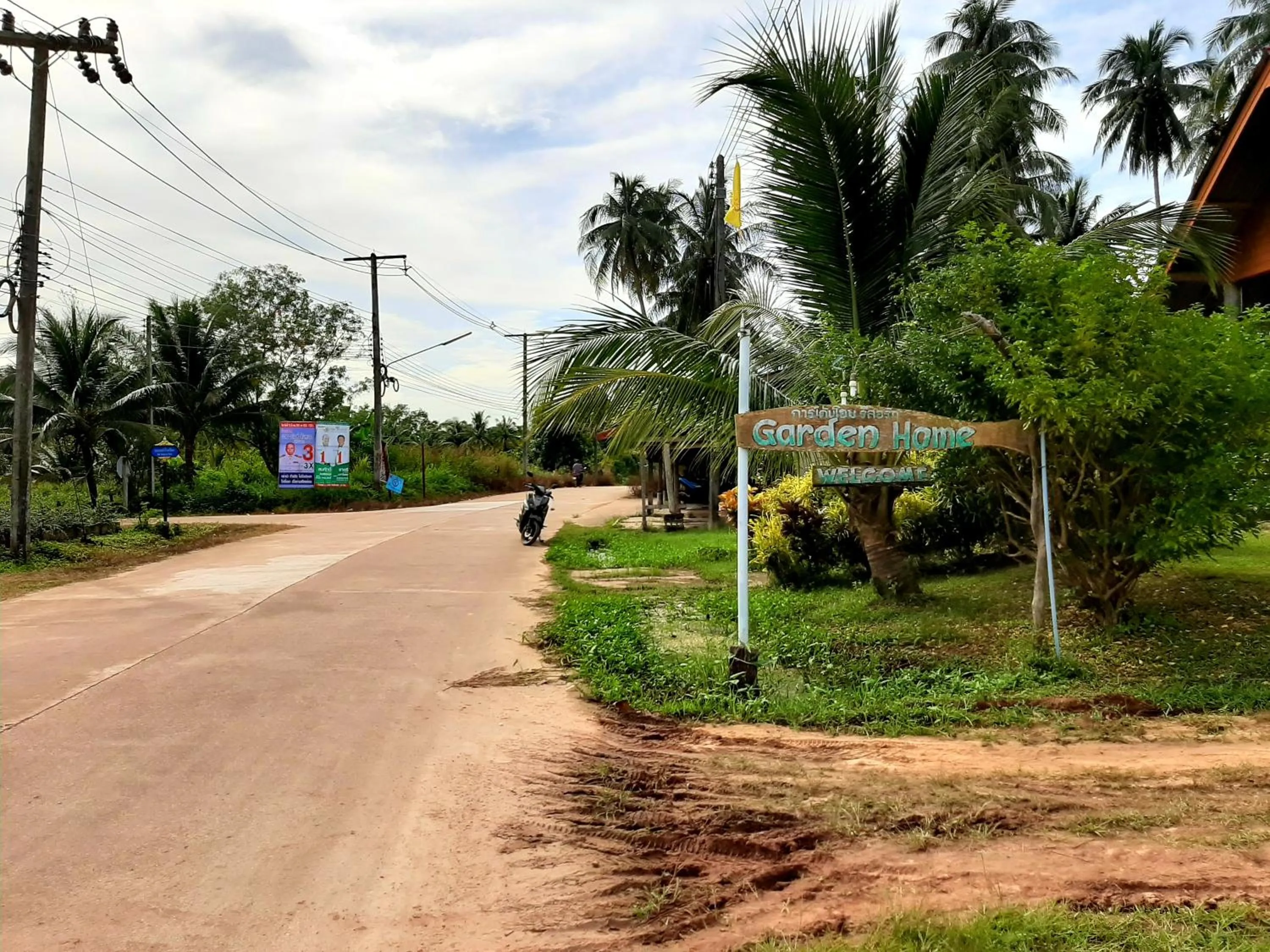 Facade/entrance in Gardenhomeresortkohjum