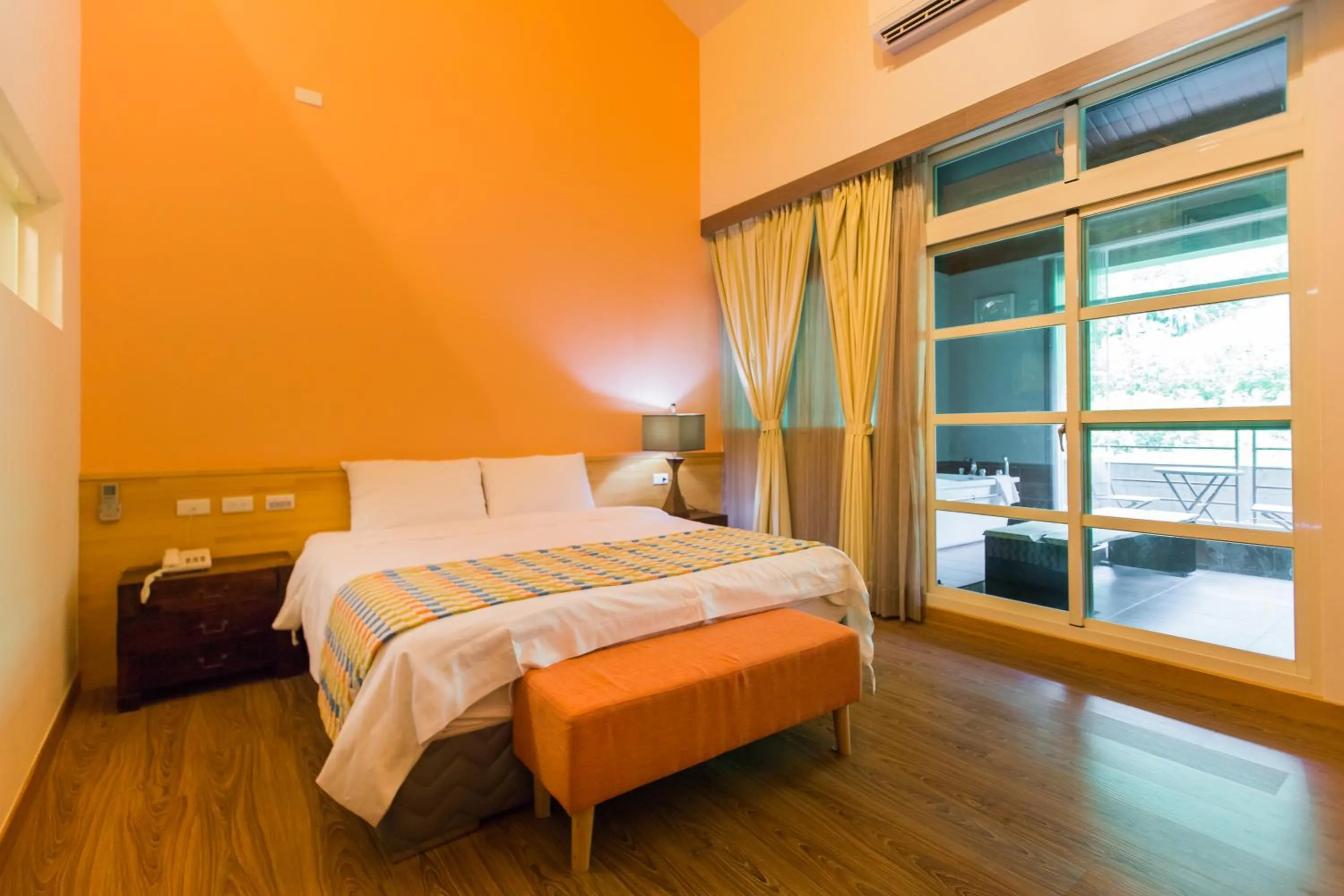 Bed in 山禾居 道 Villa