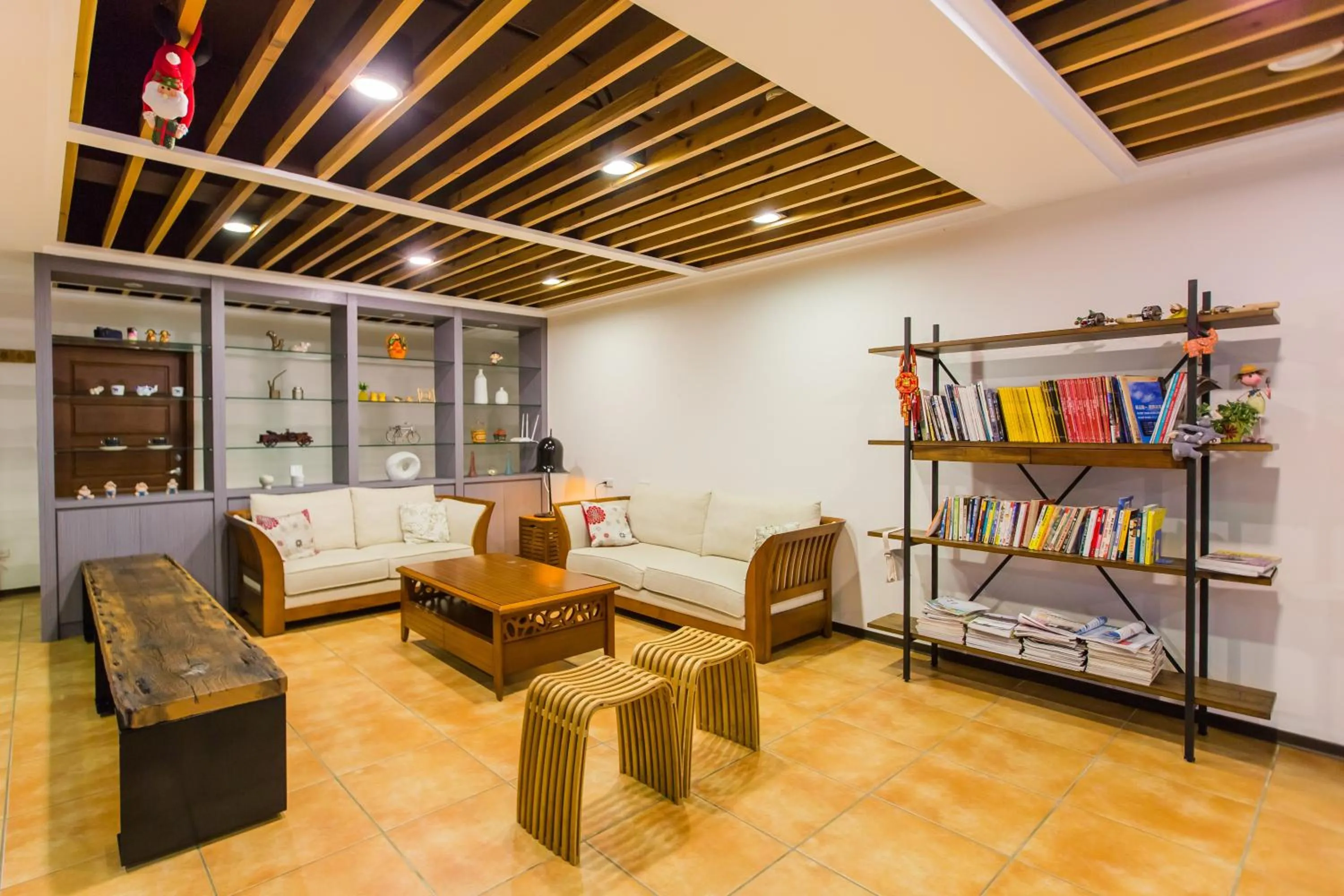 Library in 山禾居 道 Villa