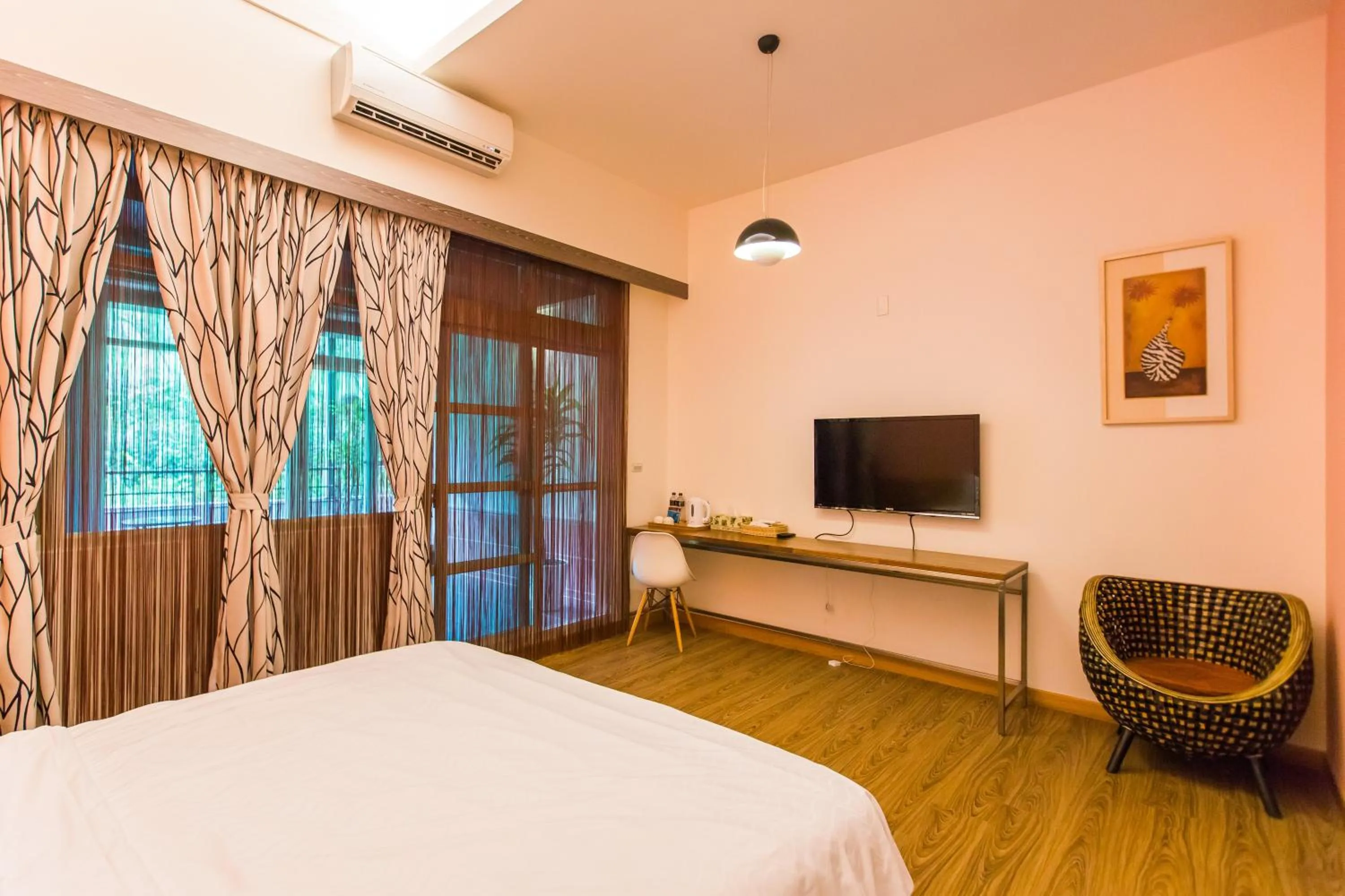 Bedroom, Bed in 山禾居 道 Villa