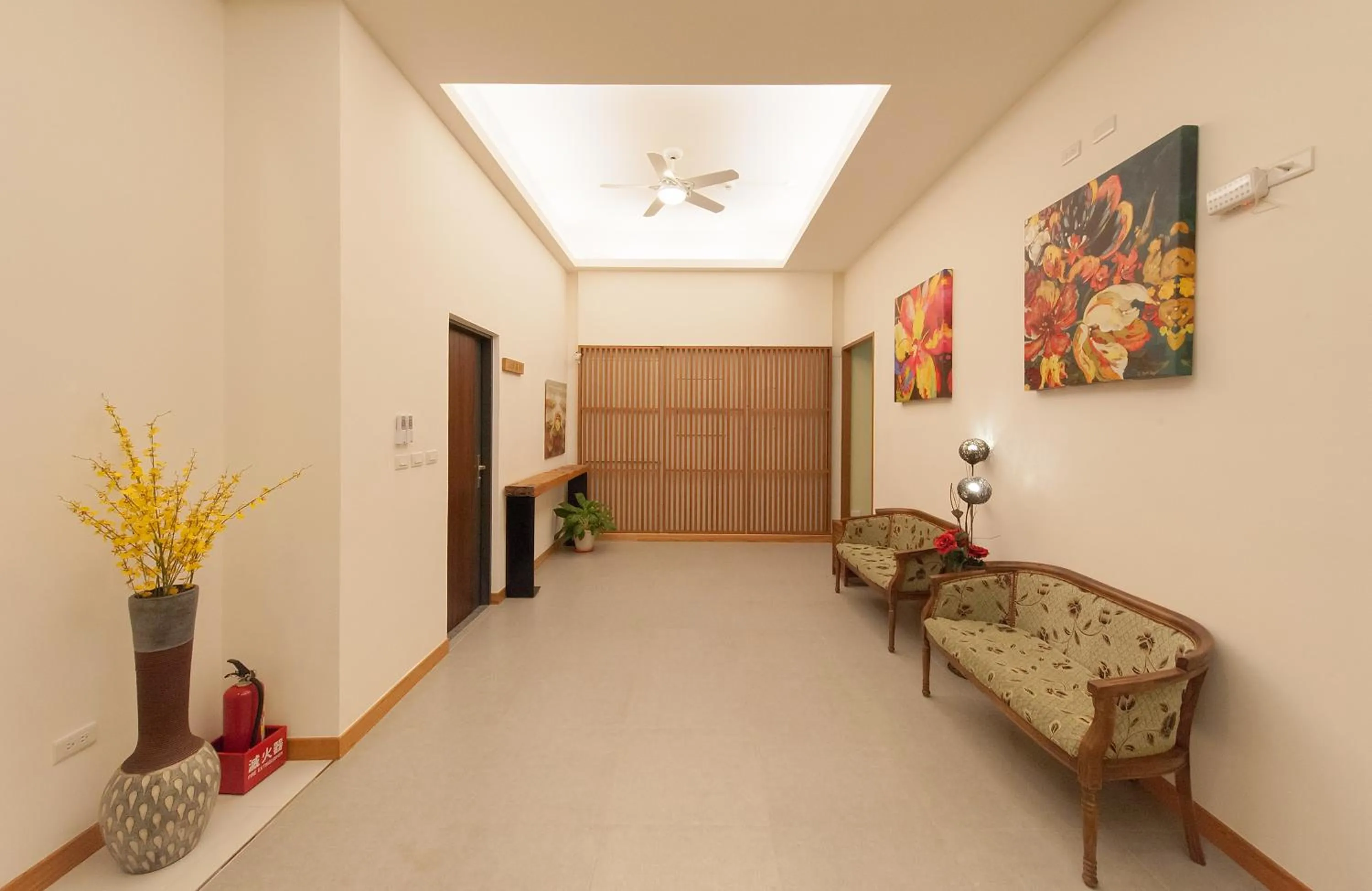 Decorative detail in 山禾居 道 Villa