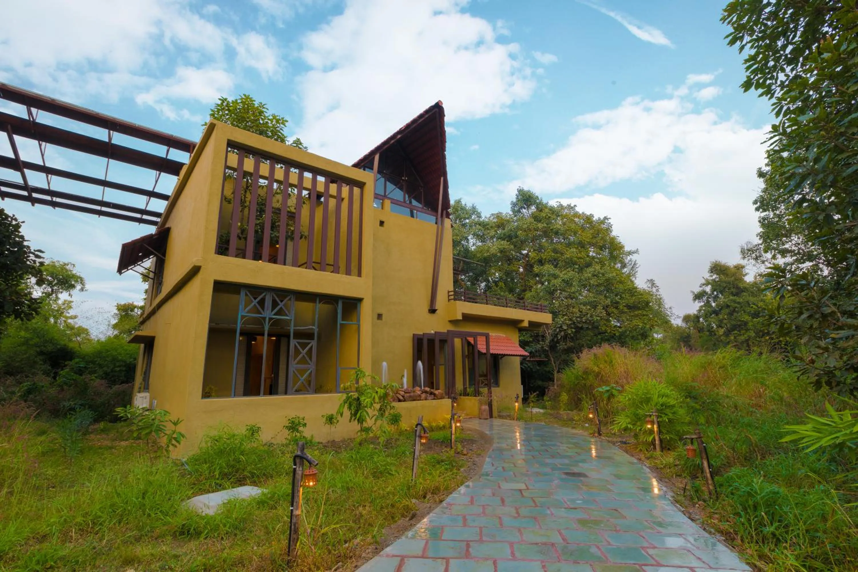 Property building in Vannraj Resort And Spa