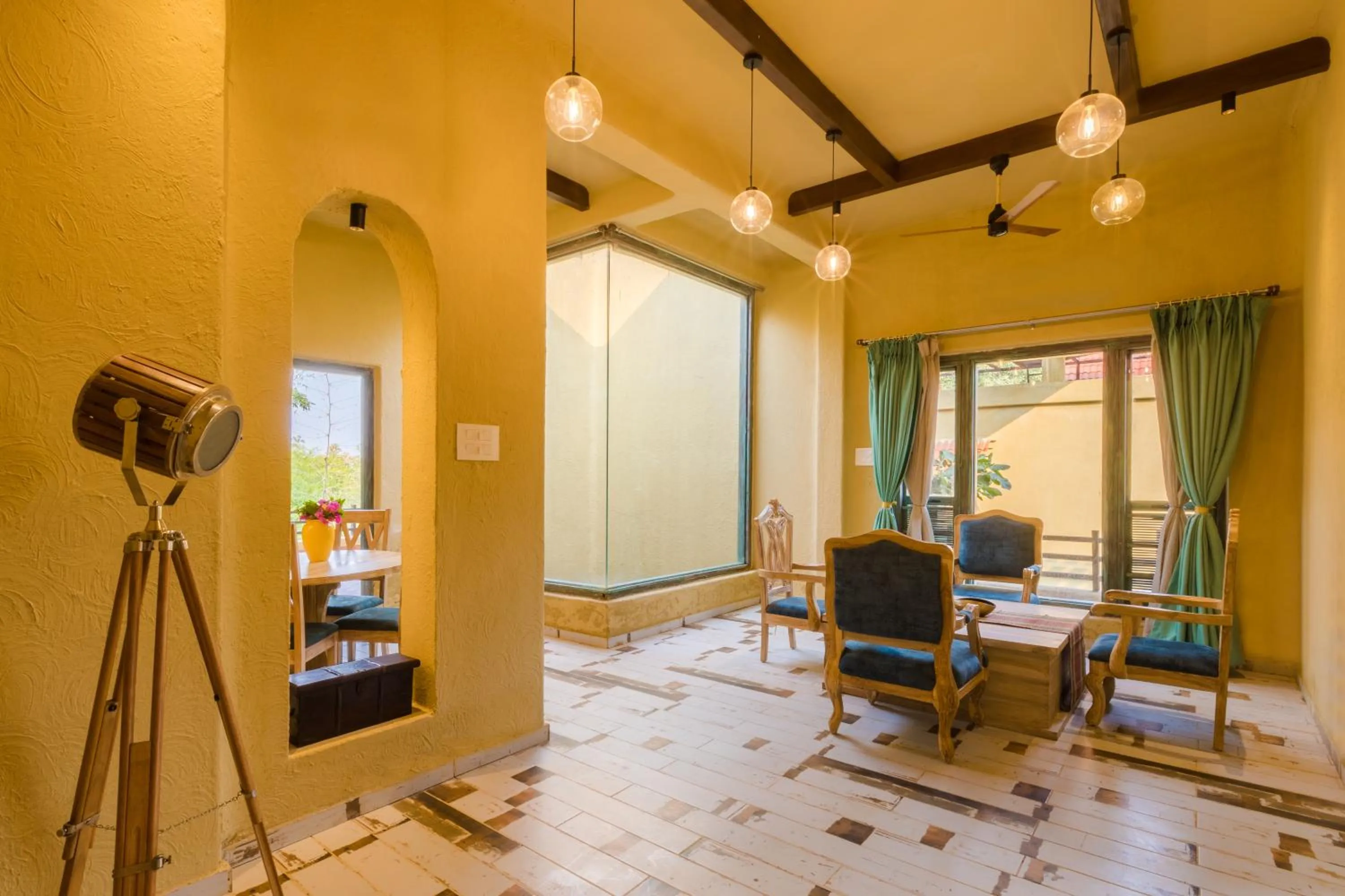 Living room in Vannraj Resort And Spa