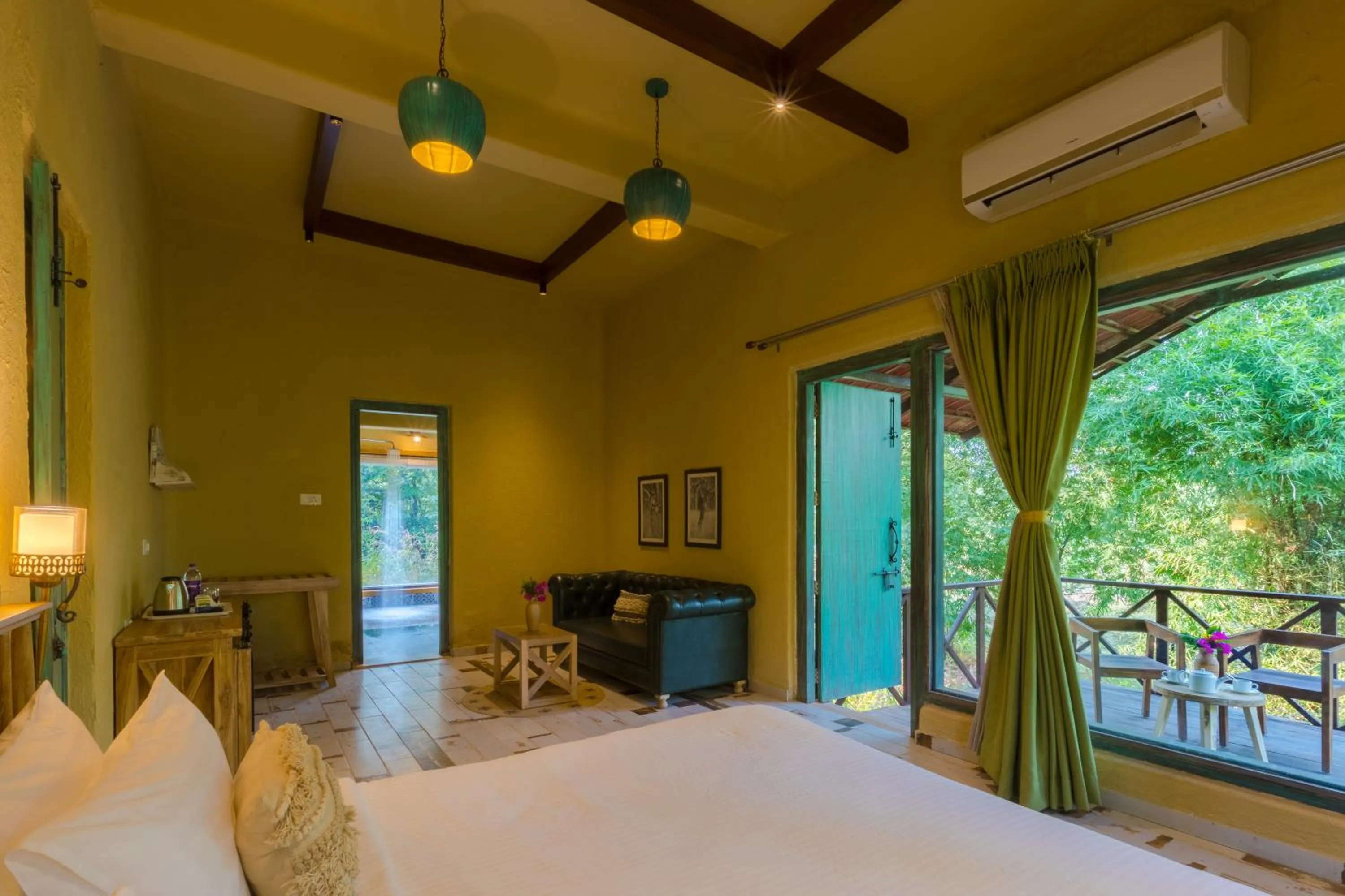Photo of the whole room, Bed in Vannraj Resort And Spa