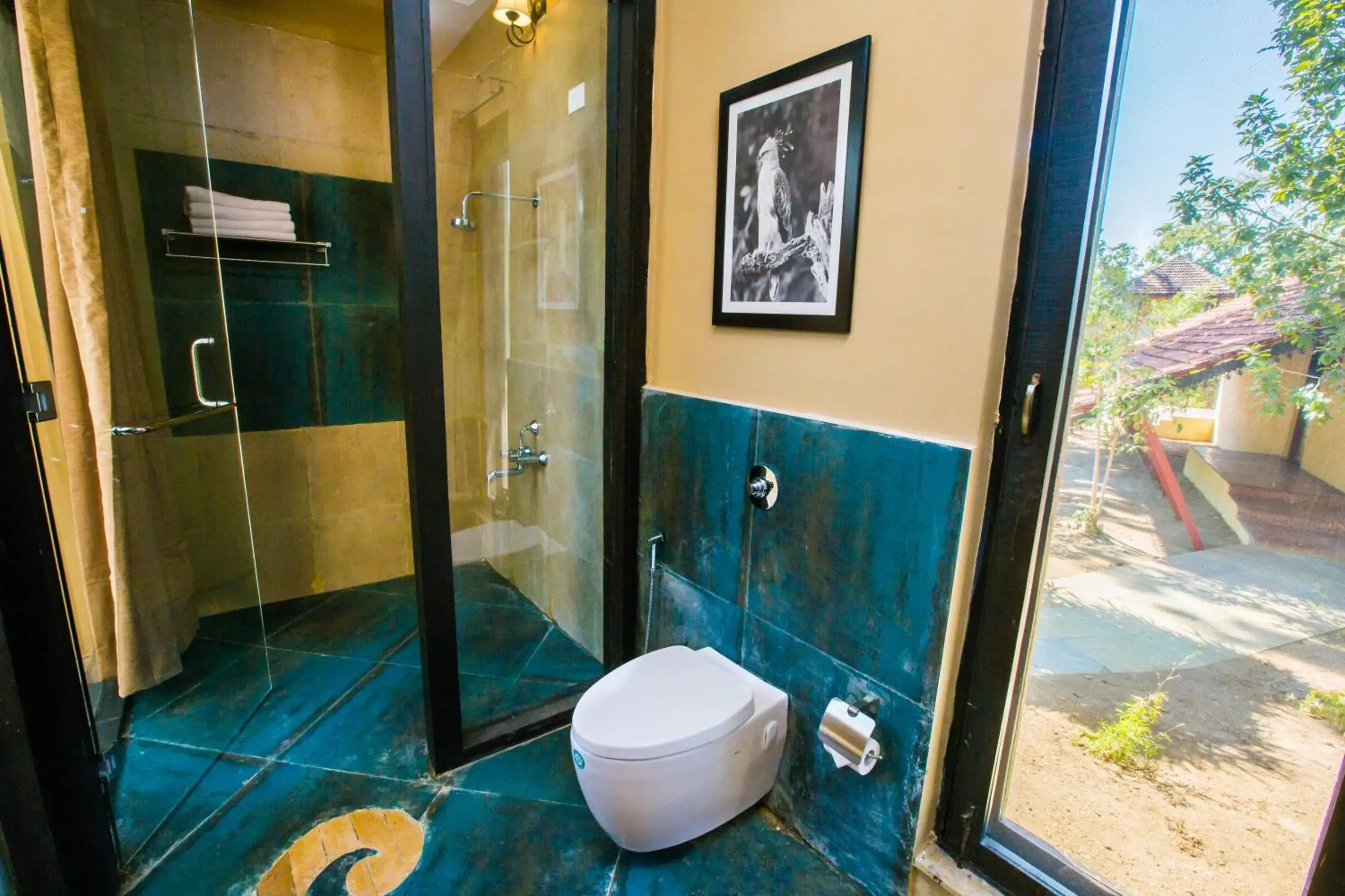 Bathroom in Vannraj Resort And Spa Bathroom in Vannraj Resort And Spa