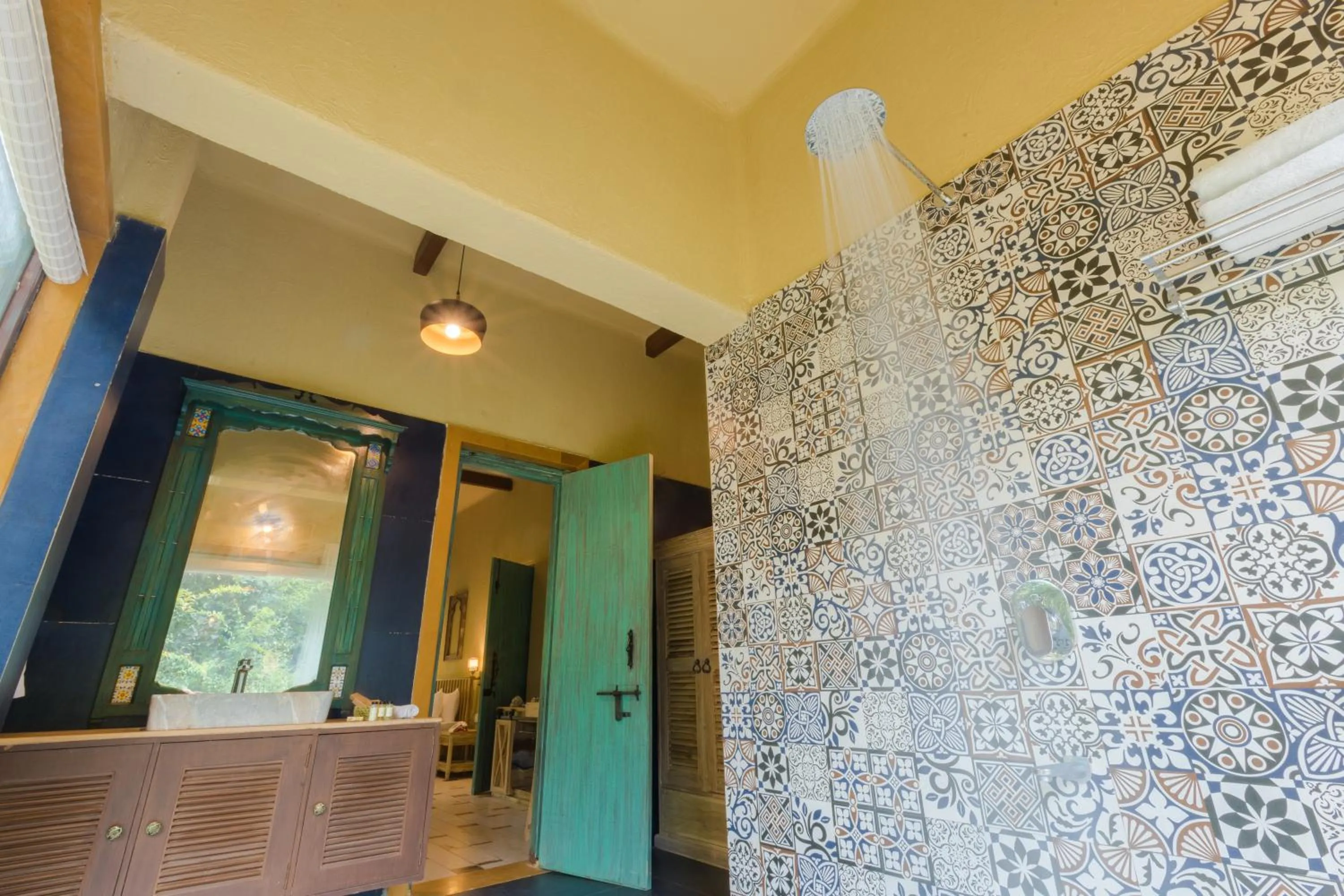 Bathroom in Vannraj Resort And Spa