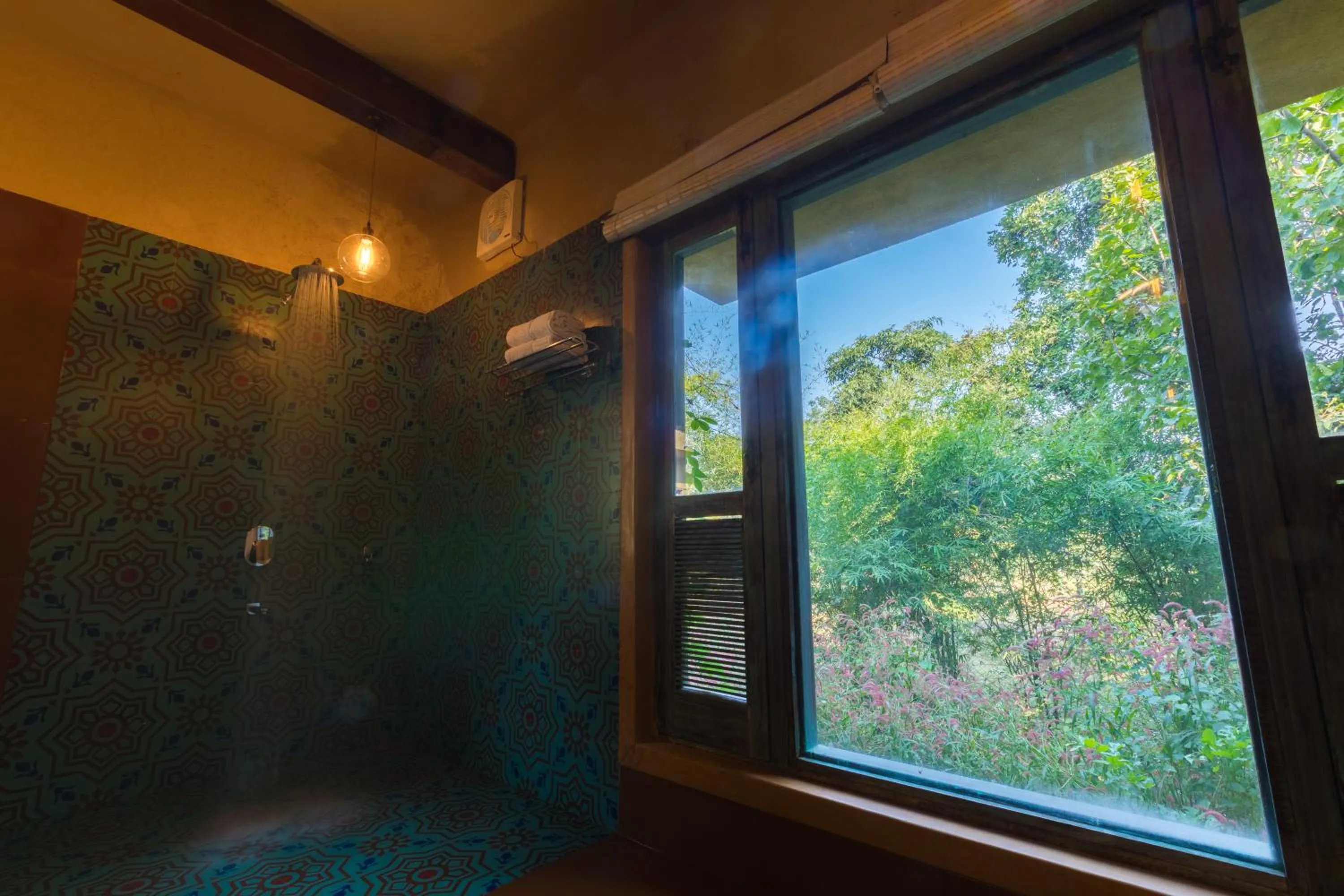 Bathroom in Vannraj Resort And Spa