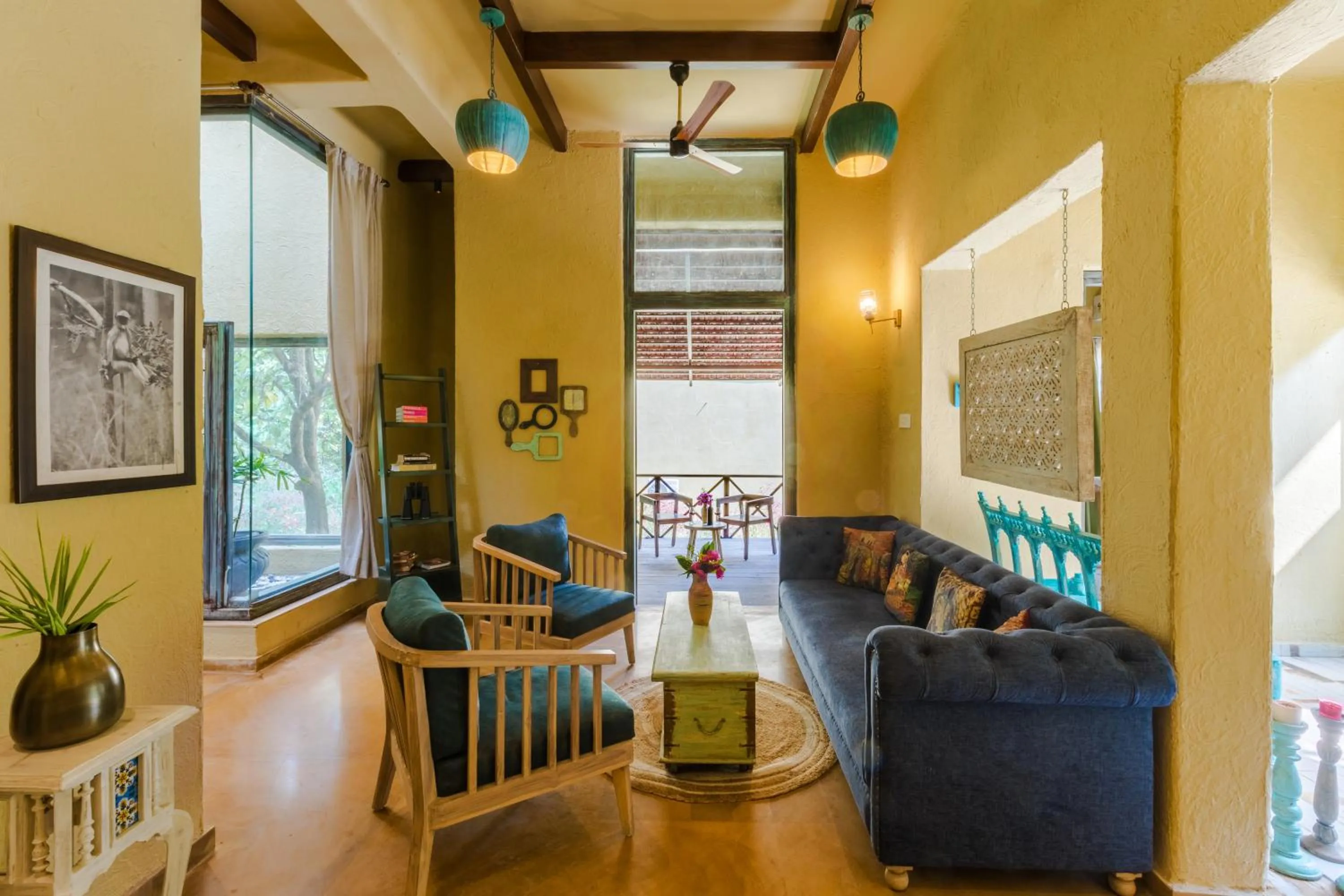 Living room in Vannraj Resort And Spa