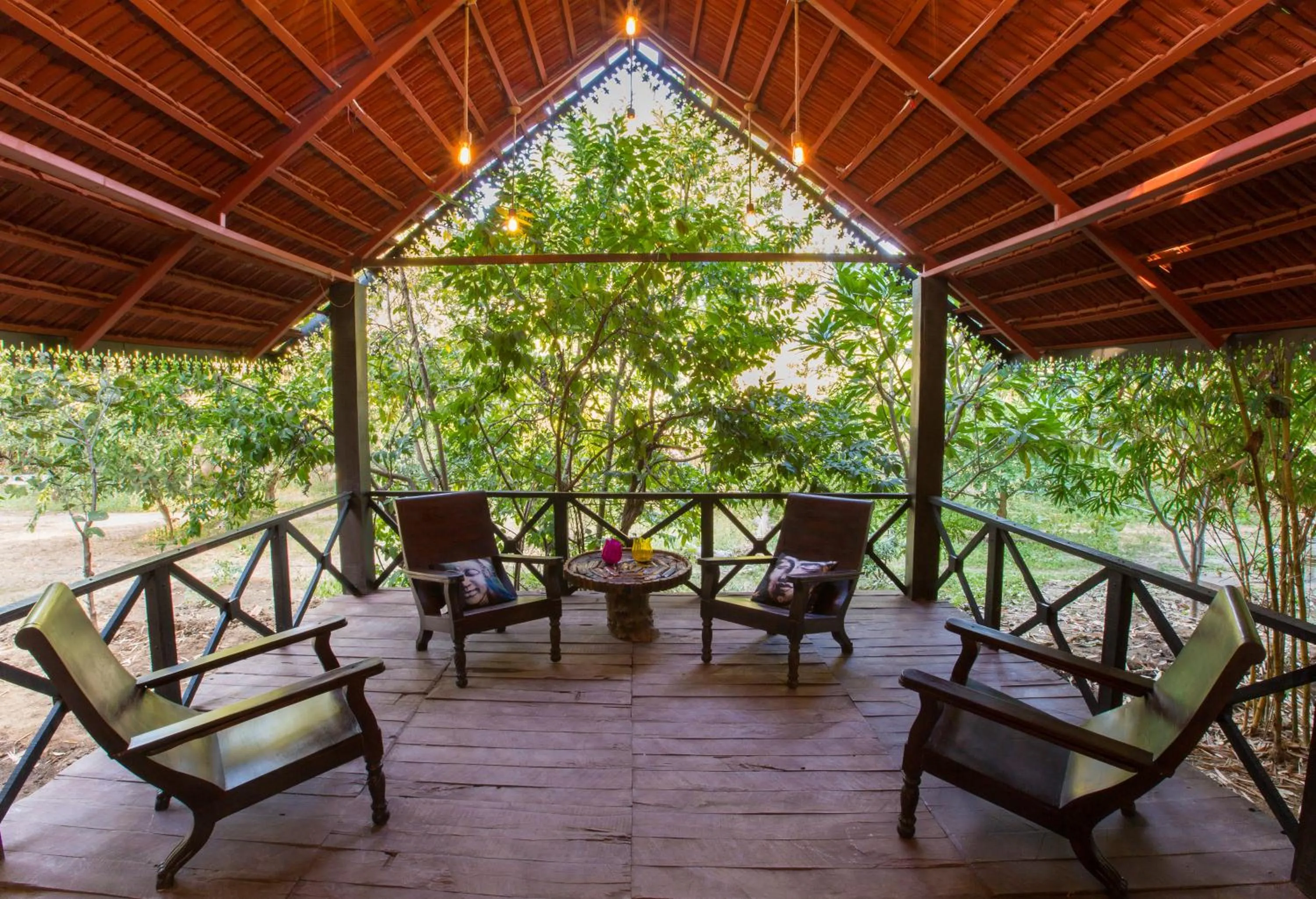 Seating area in Vannraj Resort And Spa