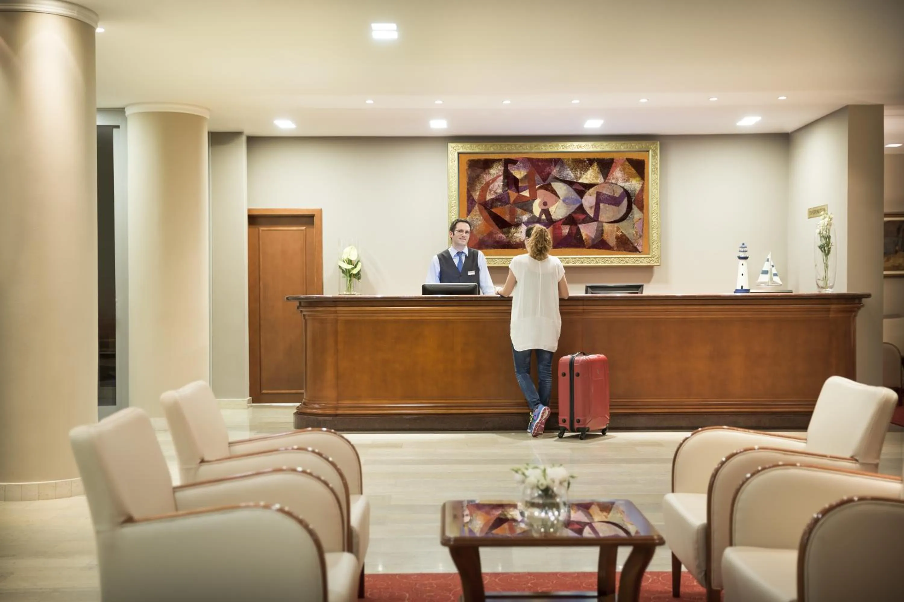 Lobby or reception in Aminess Vival Grand Azur Hotel
