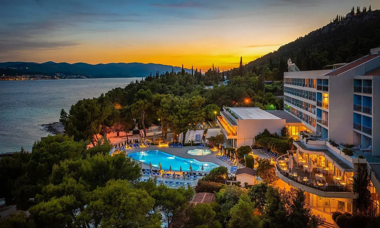 Property building in Aminess Vival Grand Azur Hotel Property building in Aminess Vival Grand Azur Hotel