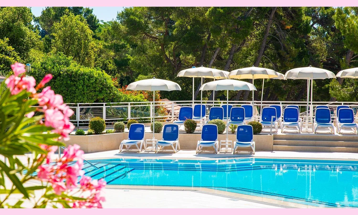 Pool view in Aminess Vival Grand Azur Hotel