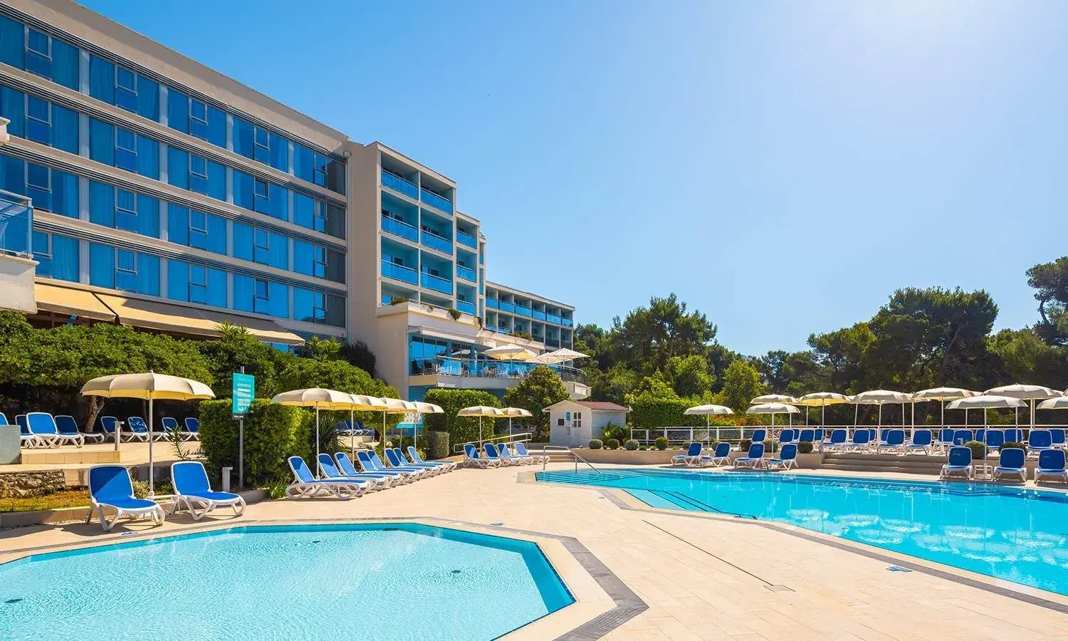 Property building in Aminess Vival Grand Azur Hotel Property building in Aminess Vival Grand Azur Hotel