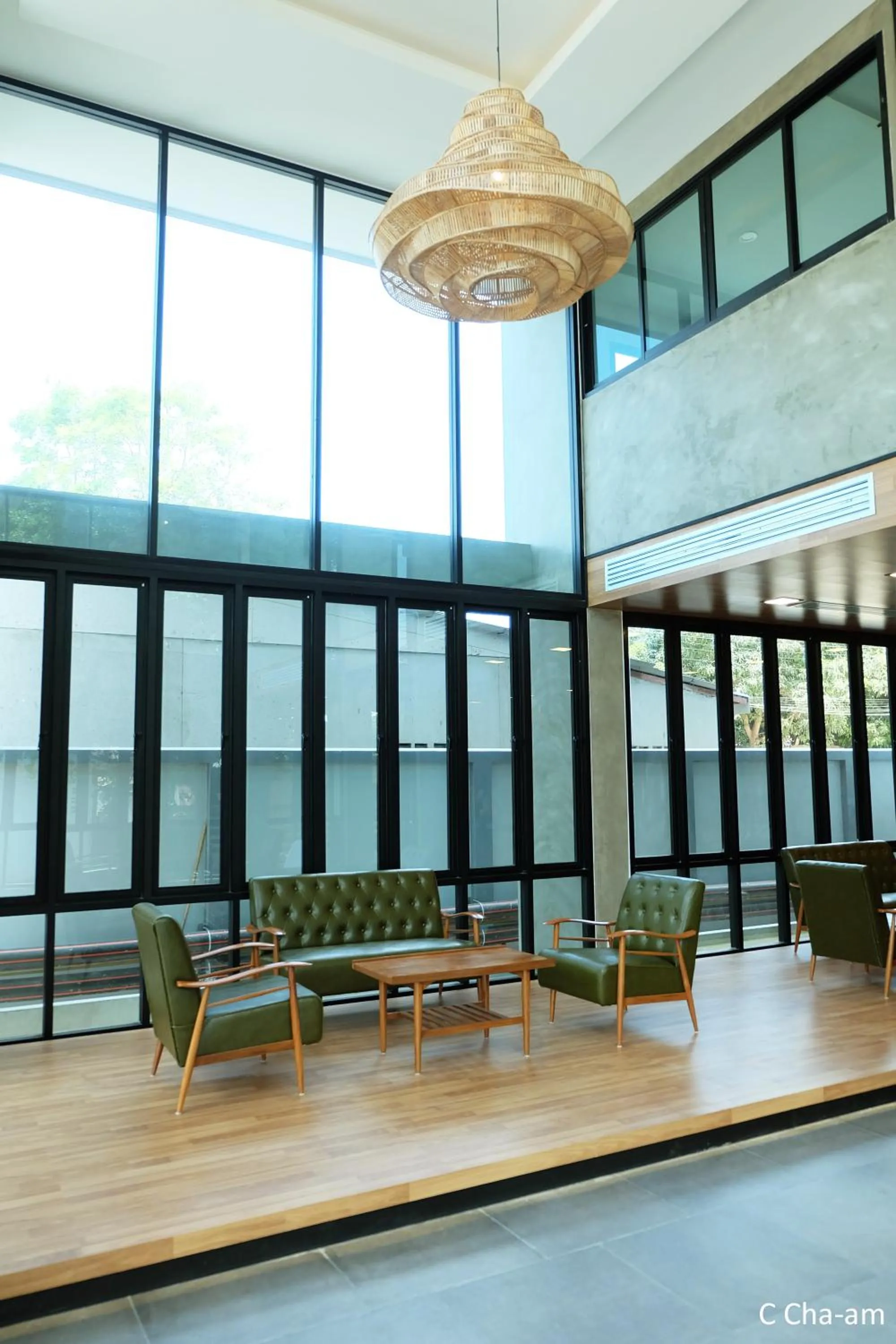 Lobby or reception in C Cha-Am Hotel