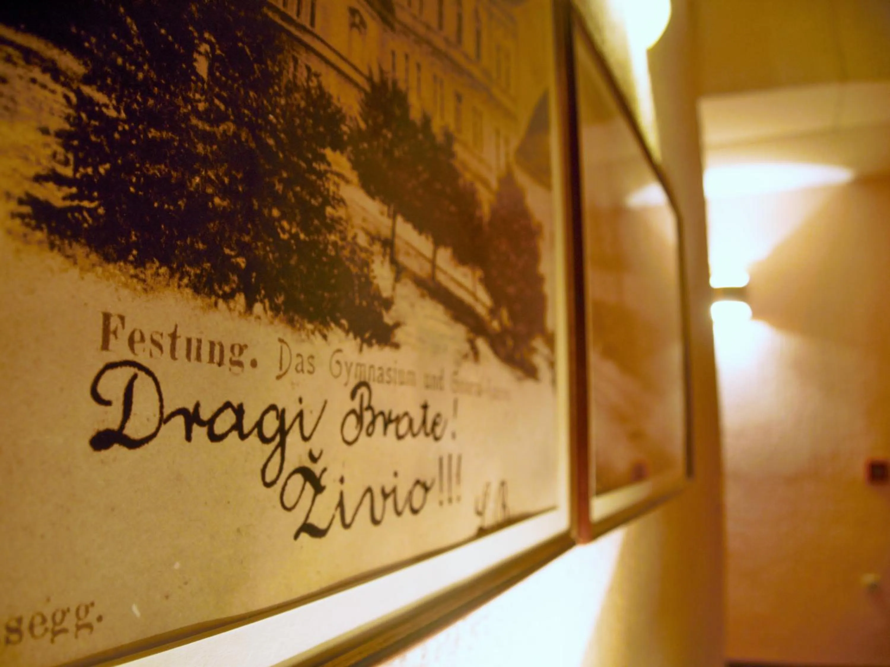 Decorative detail in Hotel Central