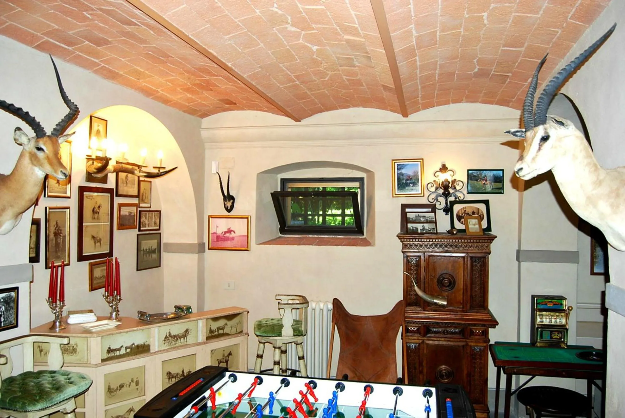 Game Room in Villa Salaiole