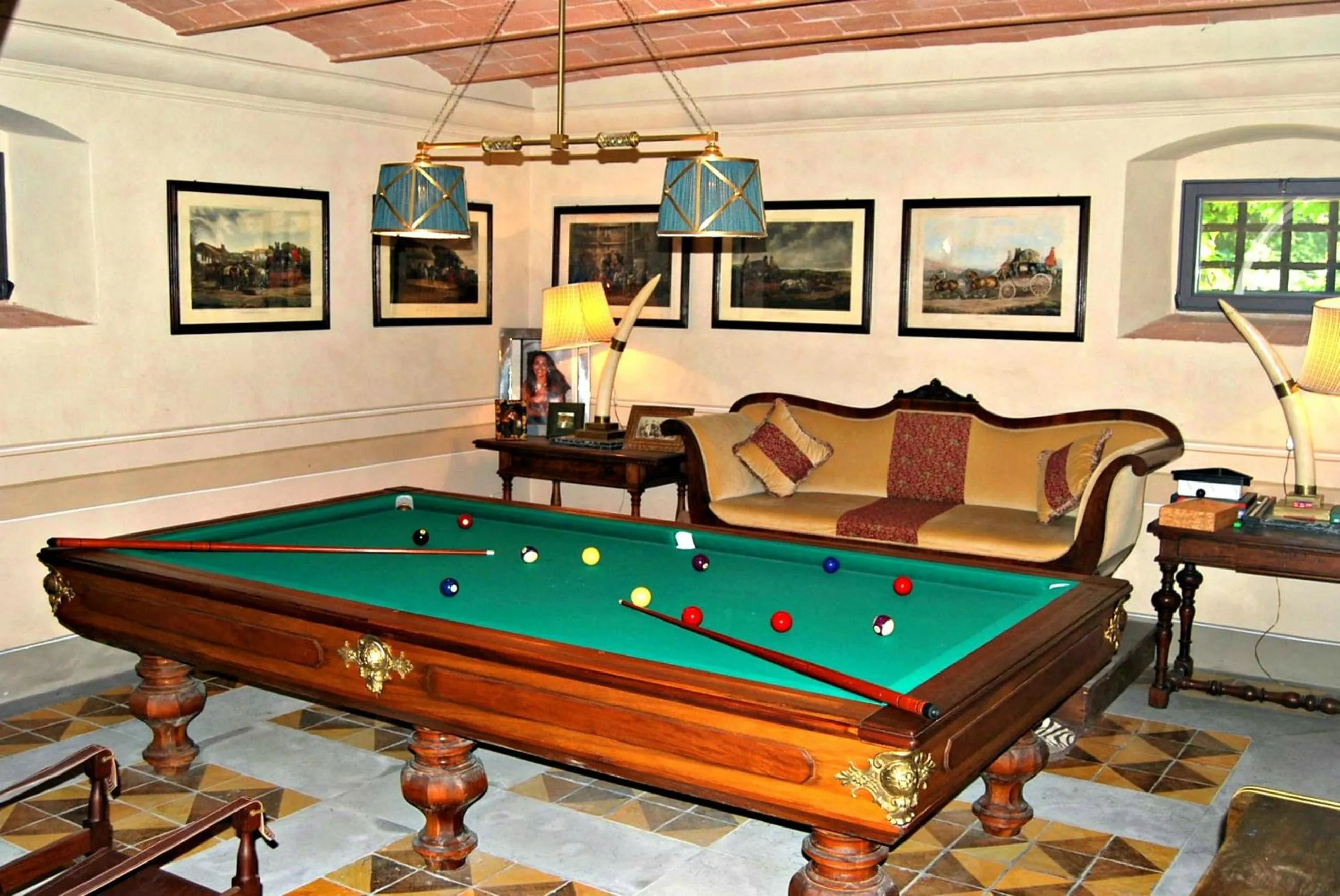 Billiard in Villa Salaiole