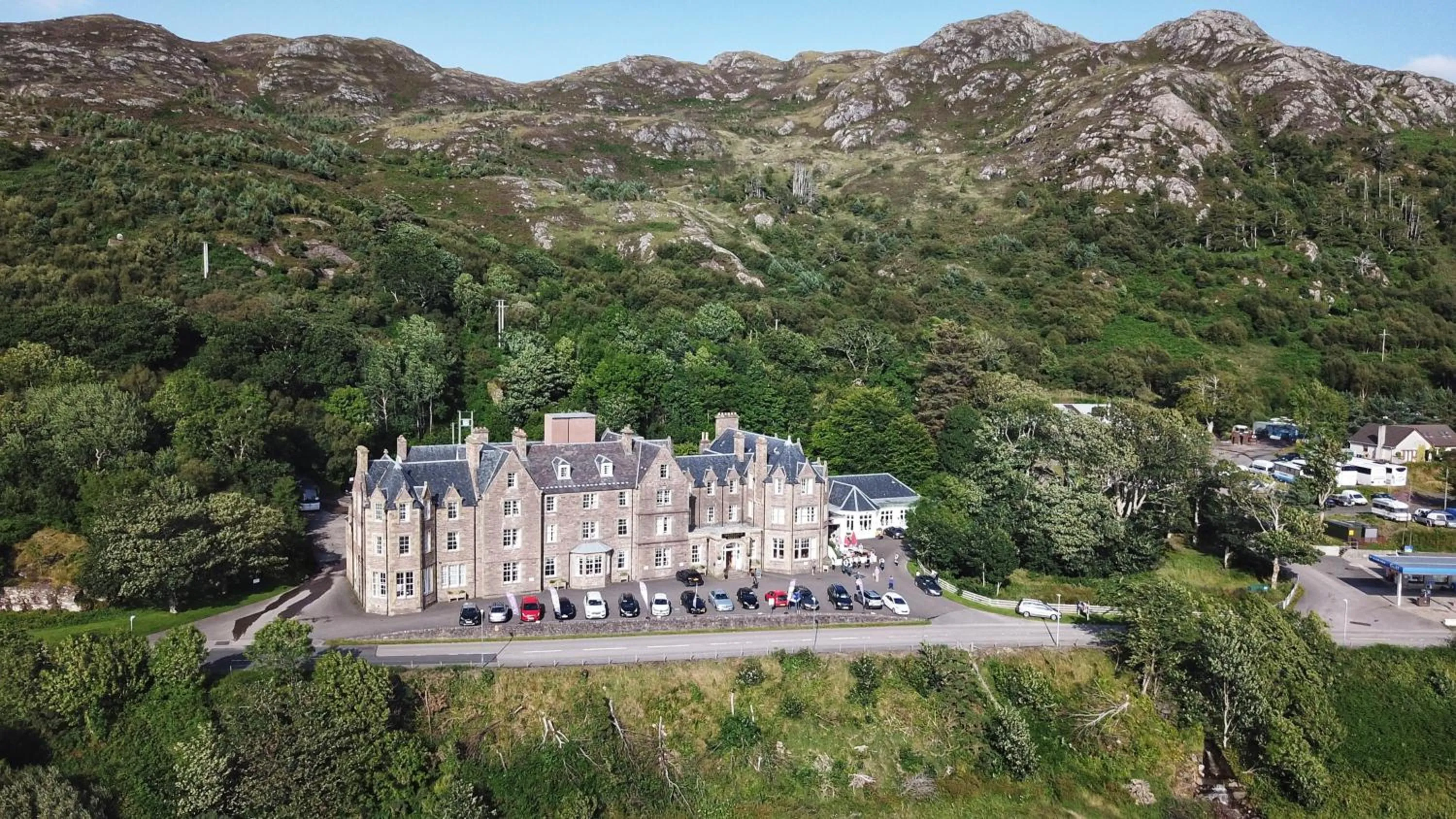 Bird's eye view in Gairloch Hotel 'A Bespoke Hotel'
