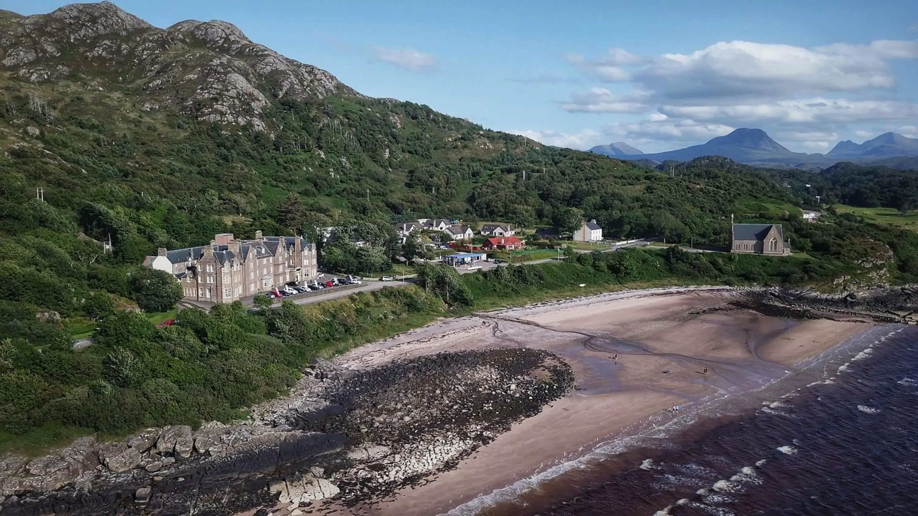 Bird's eye view in Gairloch Hotel 'A Bespoke Hotel' Bird's eye view in Gairloch Hotel 'A Bespoke Hotel'