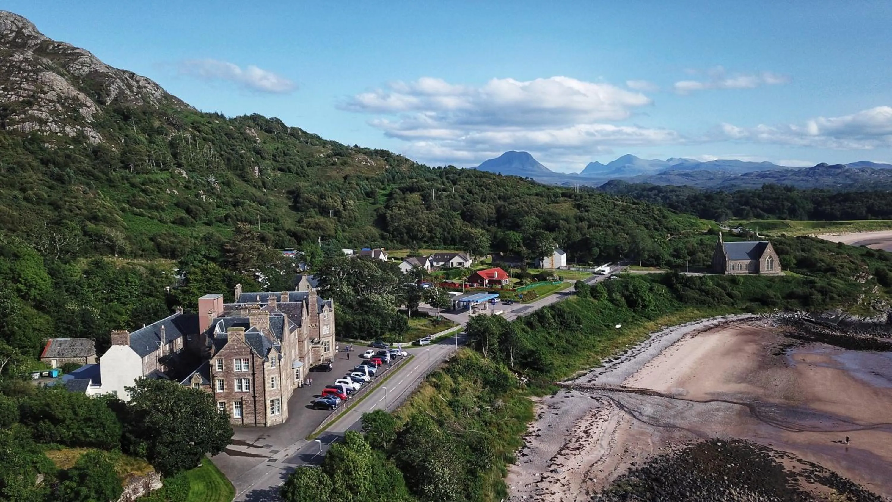 Bird's eye view in Gairloch Hotel 'A Bespoke Hotel'