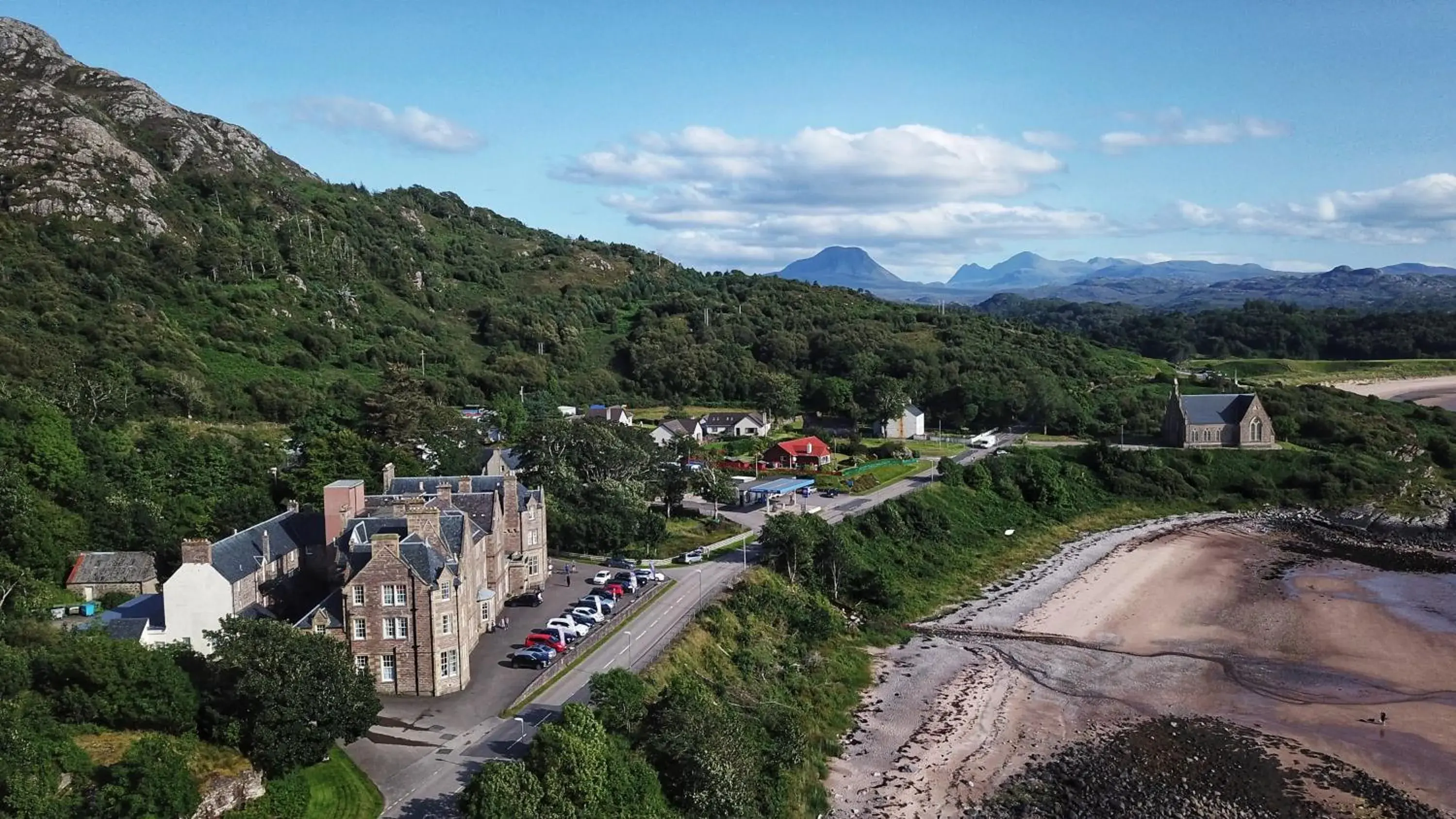 Bird's eye view in Gairloch Hotel 'A Bespoke Hotel' Bird's eye view in Gairloch Hotel 'A Bespoke Hotel'