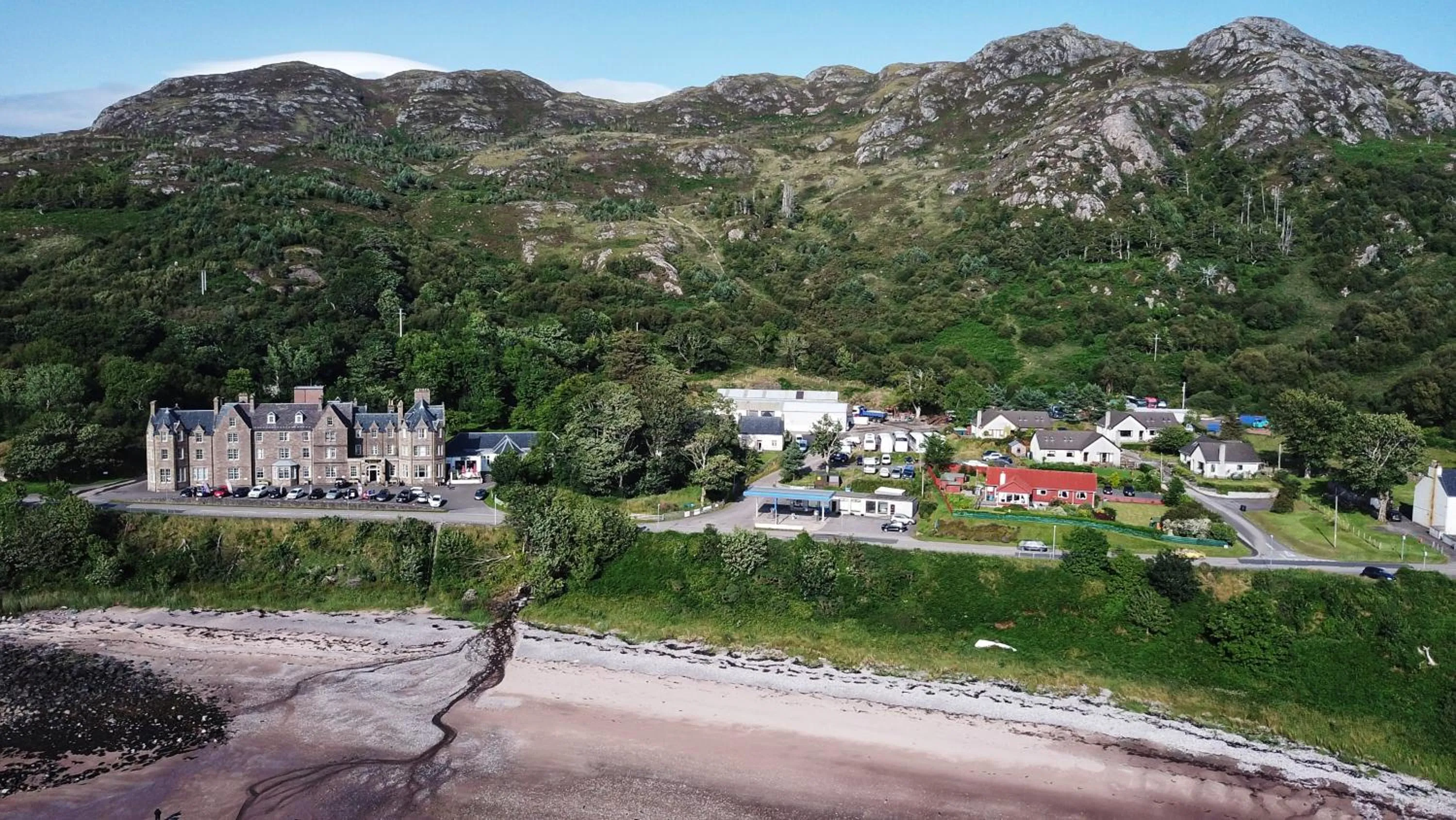 Bird's eye view in Gairloch Hotel 'A Bespoke Hotel'