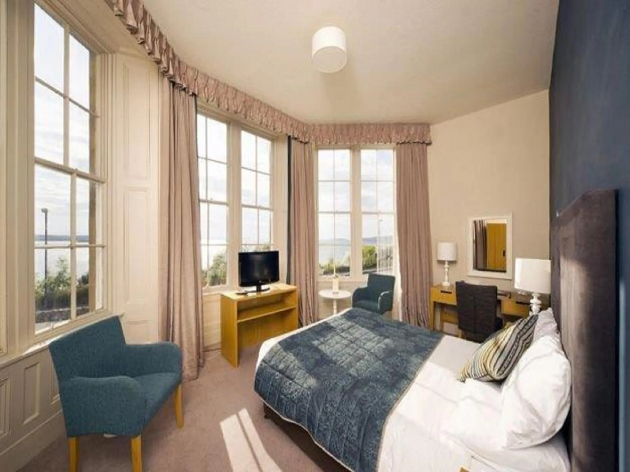 Bedroom, Bed in Gairloch Hotel 'A Bespoke Hotel'